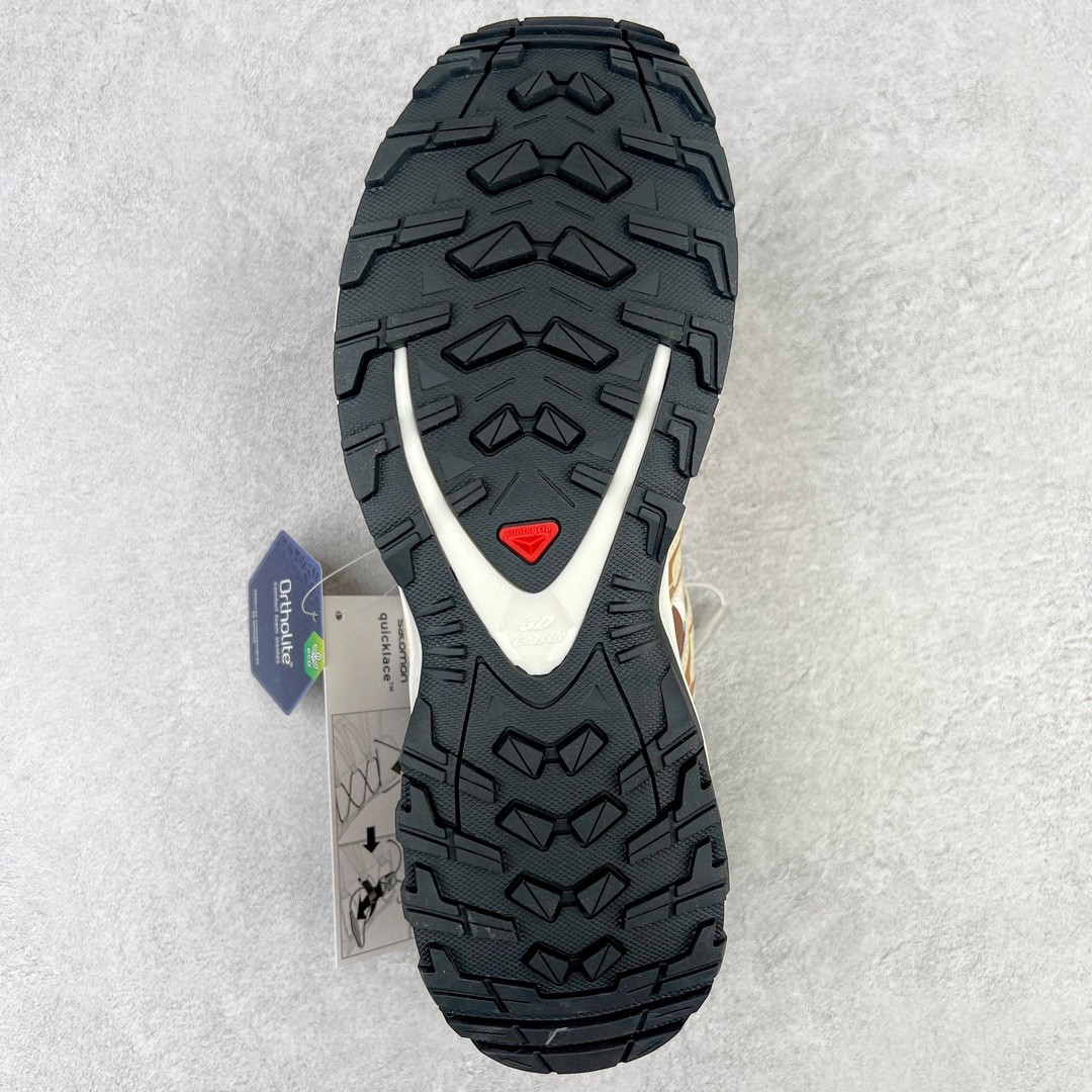 Salomon 萨洛蒙 Xa Pro 3d 白棕 低筒 户外 跑步鞋 运动鞋 男鞋 女鞋