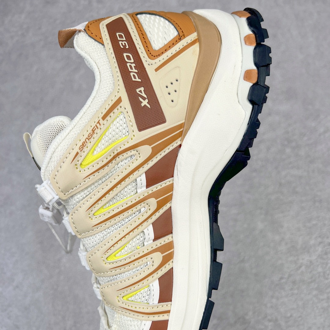 Salomon 萨洛蒙 Xa Pro 3d 白棕 低筒 户外 跑步鞋 运动鞋 男鞋 女鞋