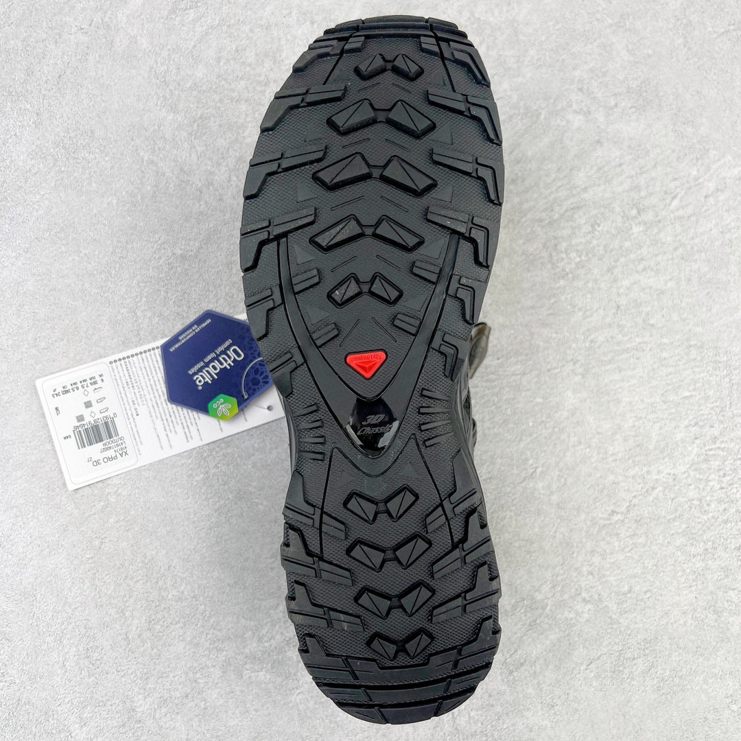 Salomon 萨洛蒙 Xa Pro 3d 黑色 低筒 户外 跑步鞋 运动鞋 男鞋 女鞋