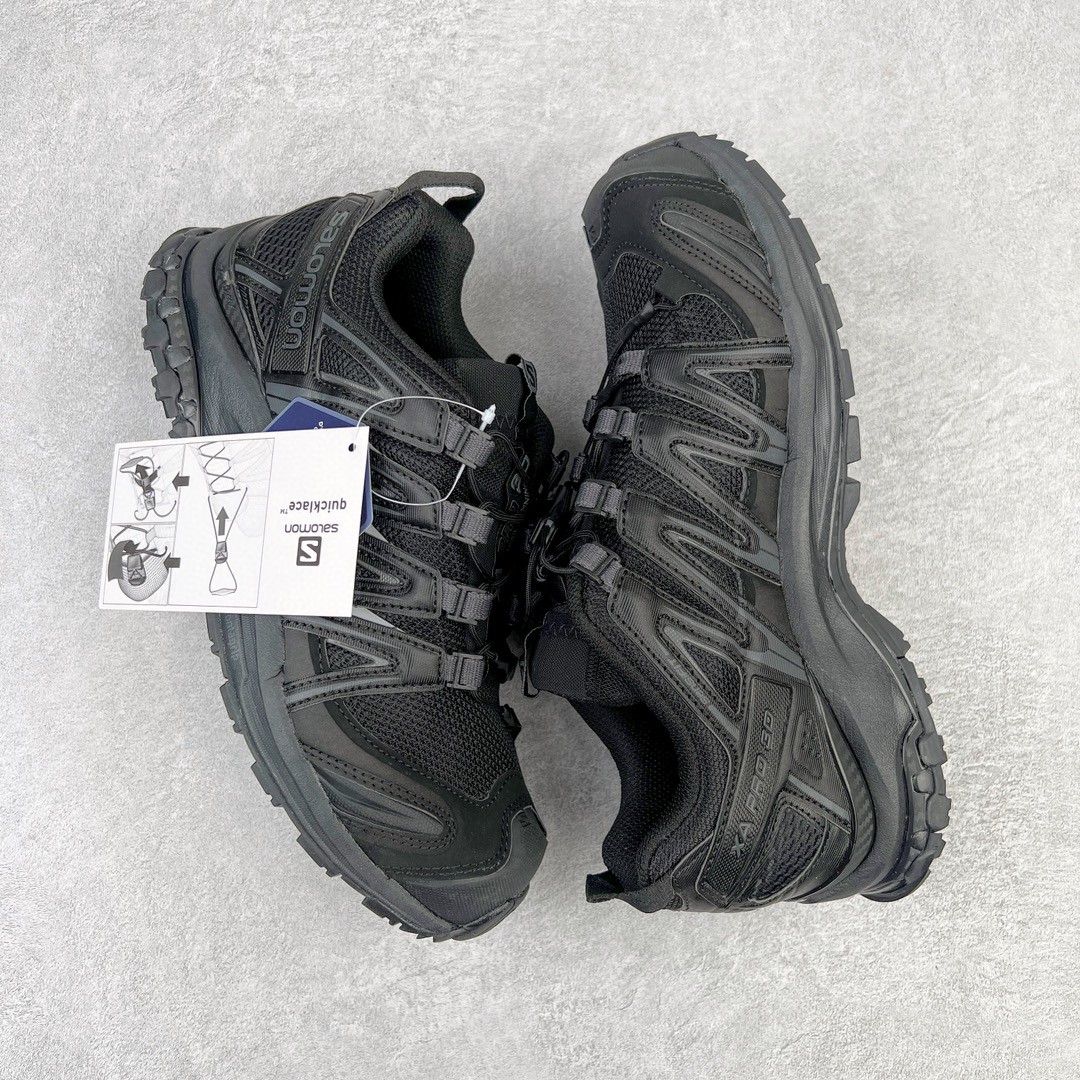 Salomon 萨洛蒙 Xa Pro 3d 黑色 低筒 户外 跑步鞋 运动鞋 男鞋 女鞋