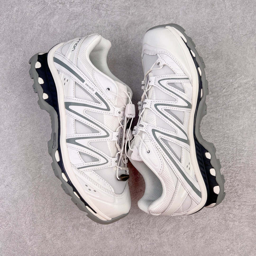 SALOMON  XT Quest Advanced 白色 低筒 户外 跑步鞋 运动鞋 男鞋 女鞋 410523（版型偏小一码）