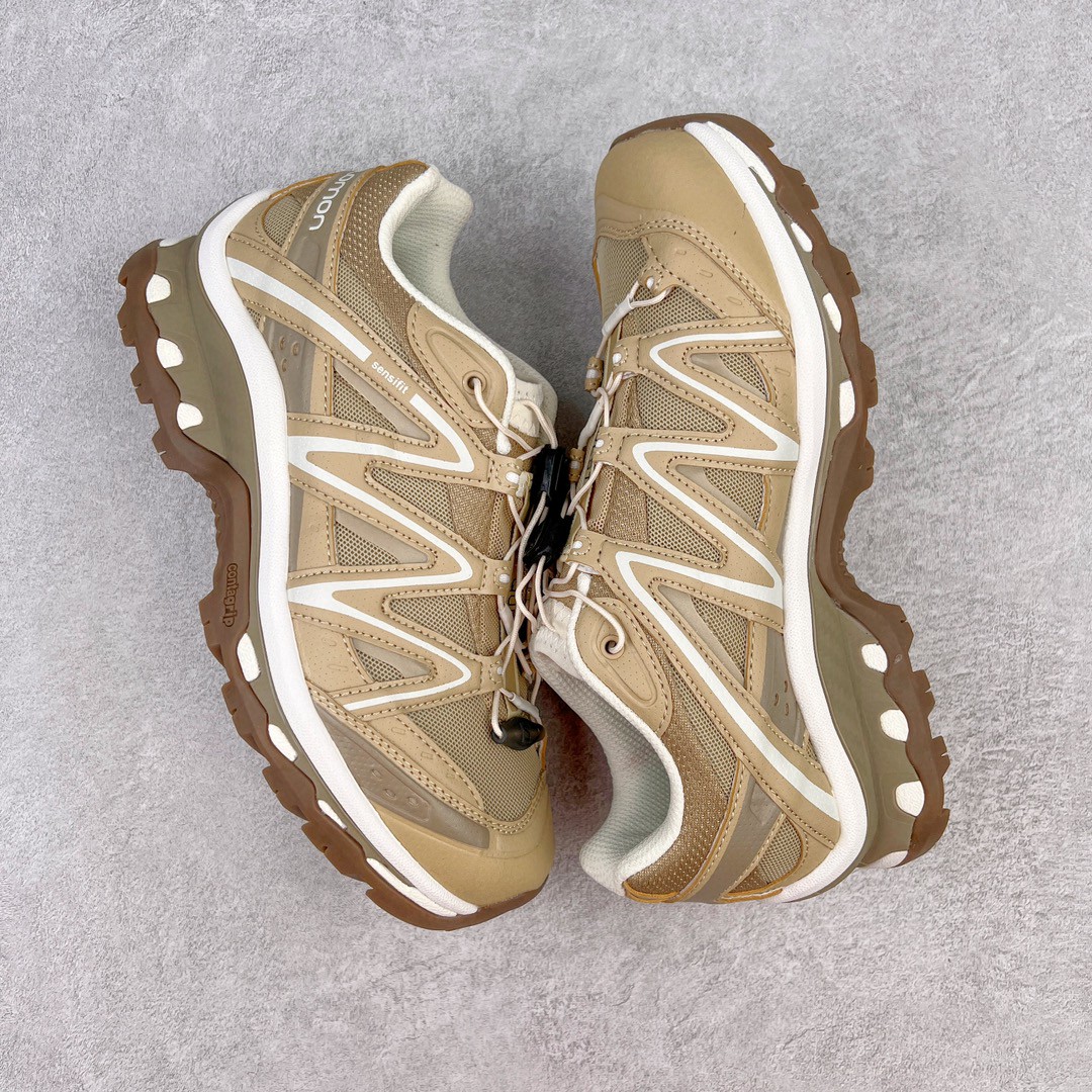 SALOMON  XT Quest Advanced 萨洛蒙 杏色 低筒 户外 跑步鞋 运动鞋 男鞋 女鞋 410588（版型偏小一码）