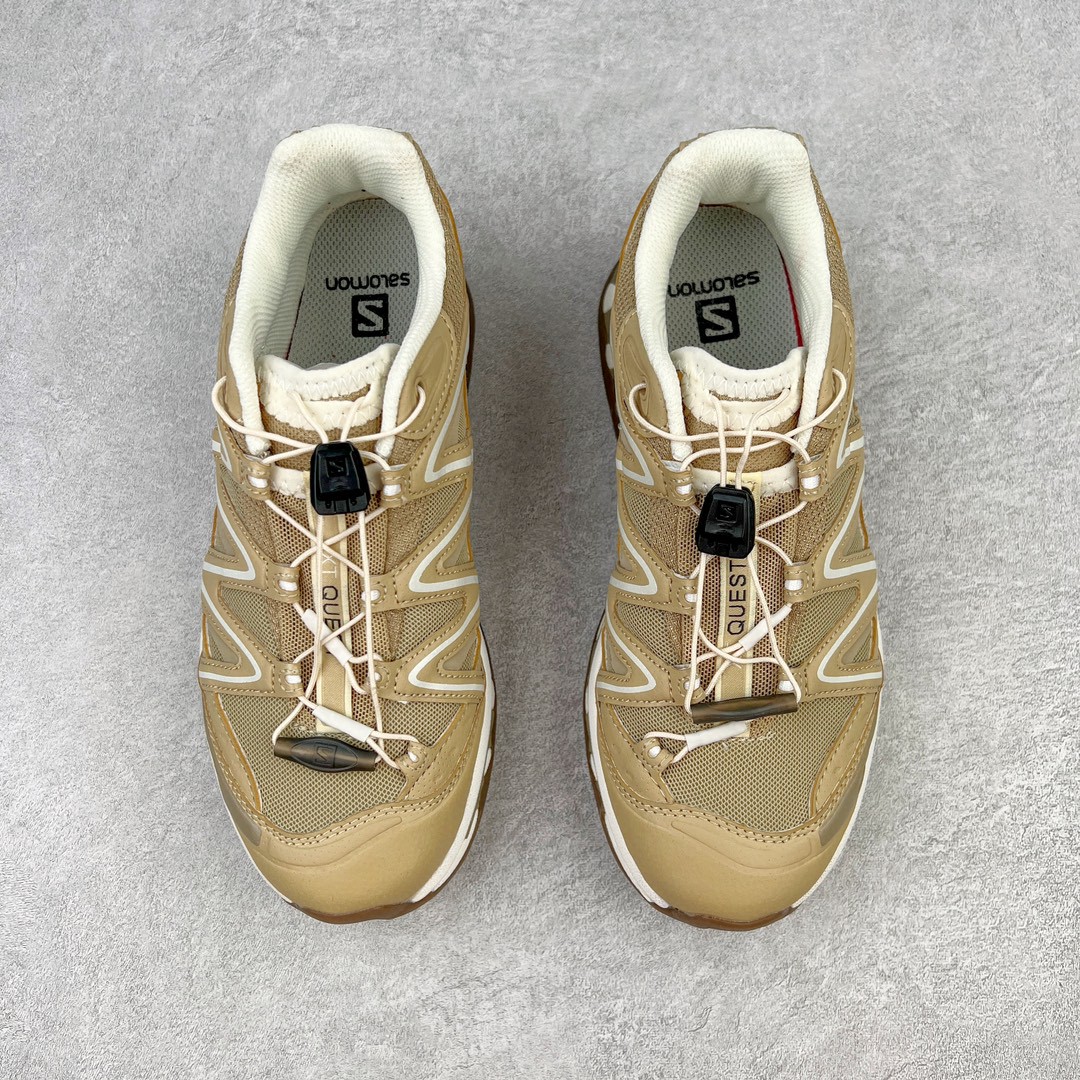 SALOMON  XT Quest Advanced 萨洛蒙 杏色 低筒 户外 跑步鞋 运动鞋 男鞋 女鞋 410588（版型偏小一码）