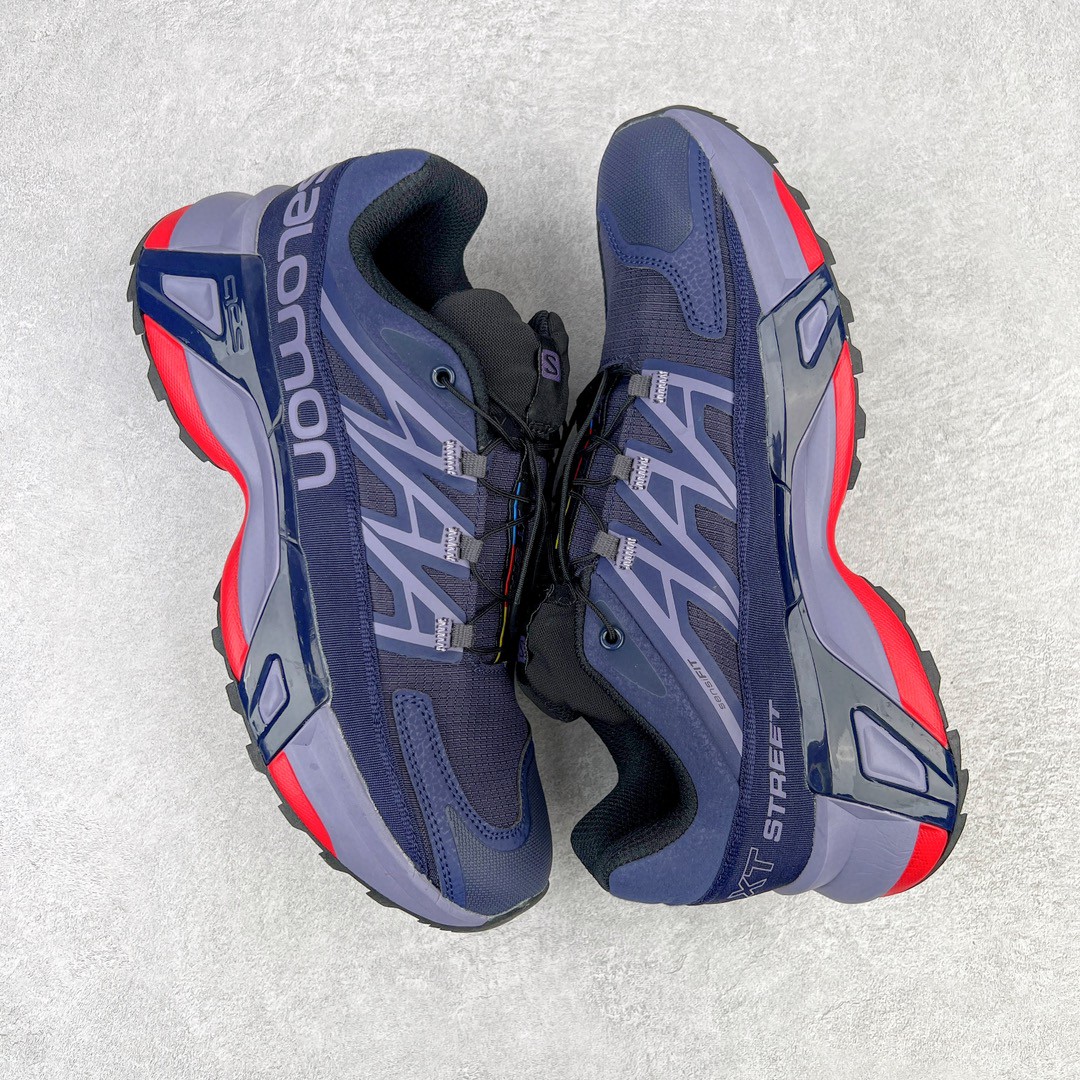 Salomon 萨洛蒙 XT-Steer 藏蓝色 低筒 户外 跑步鞋 运动鞋 男鞋 女鞋 （版型偏小一码）