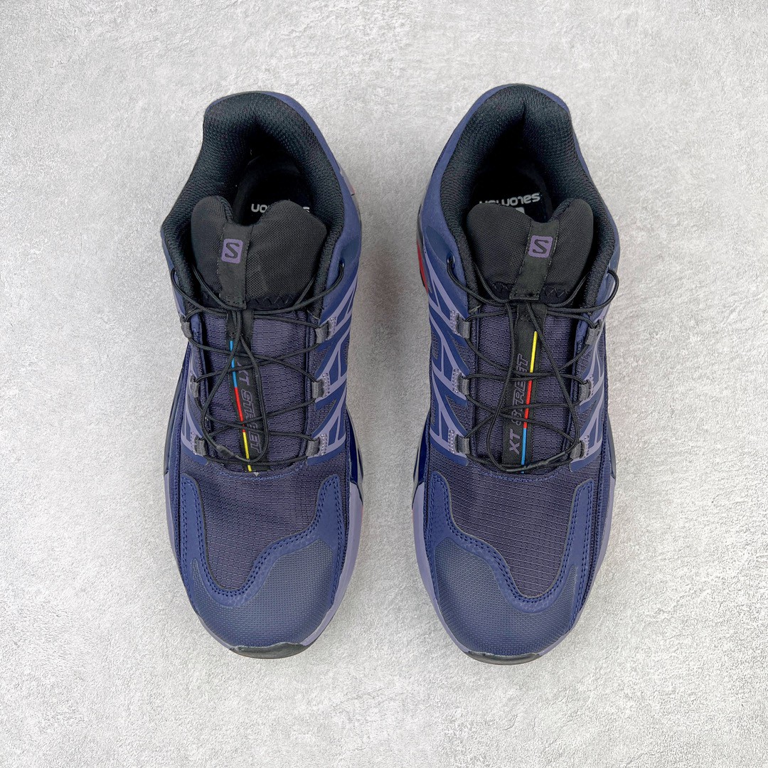 Salomon 萨洛蒙 XT-Steer 藏蓝色 低筒 户外 跑步鞋 运动鞋 男鞋 女鞋 （版型偏小一码）