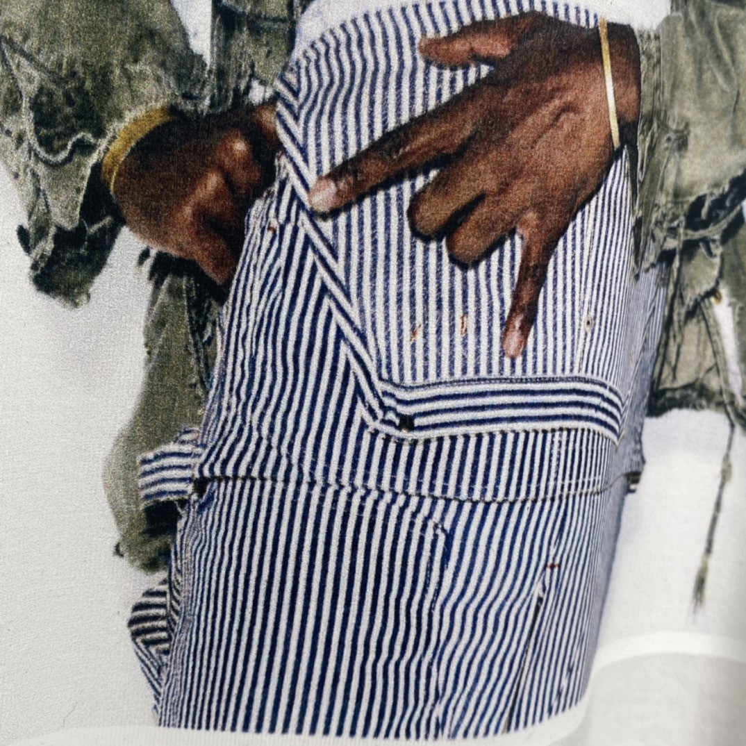 Supreme FW22 Week1 Andre 3000 Tee 安德雷本杰明 图案印花 白色 短袖 T 恤 男女同款