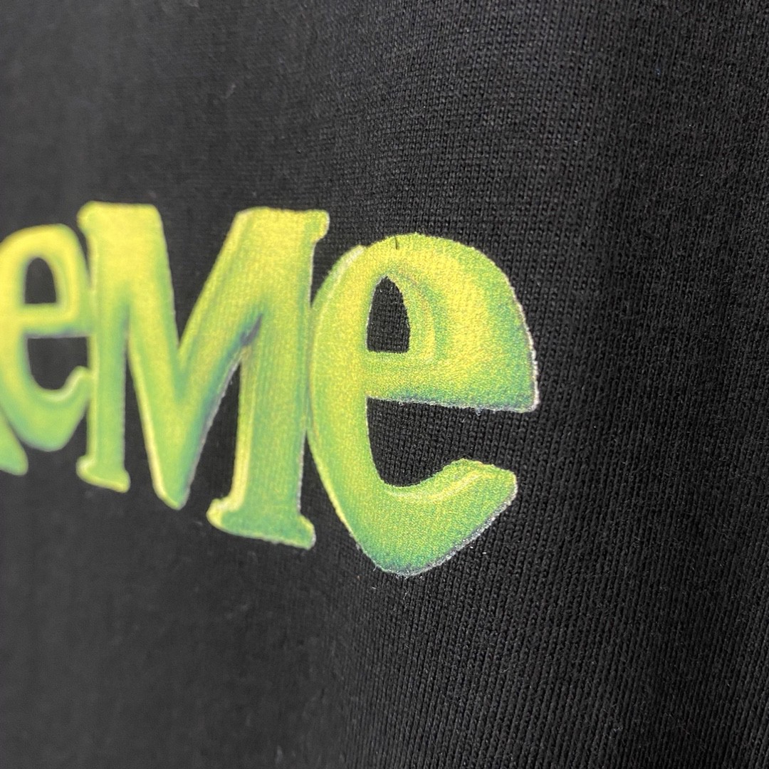 Supreme Week 1 Shrek Tee 史瑞克 字母徽标印花圆领短袖 白色 T恤 男女同款