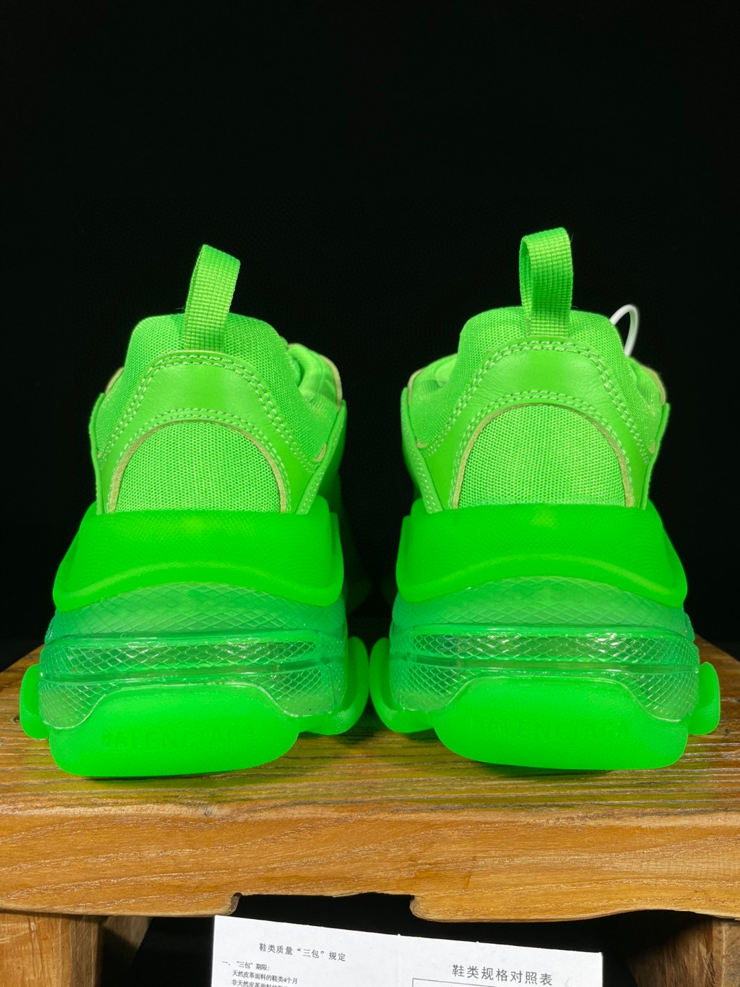 [Copy]Balenciaga Triple S Clear Sole 巴黎世家 miba色 气垫 老爹鞋 运动 复古板鞋 休闲鞋 男鞋 