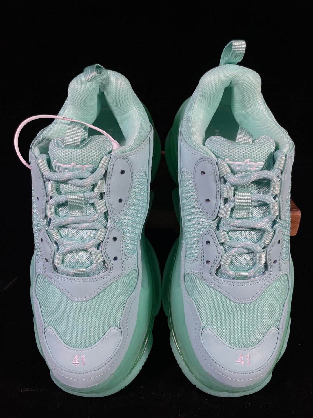 [Copy]Balenciaga Triple S Clear Sole 巴黎世家 miba色 气垫 老爹鞋 运动 复古板鞋 休闲鞋 男鞋 