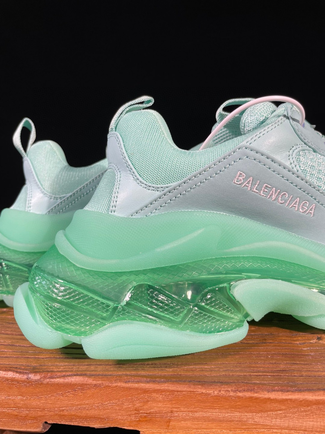 [Copy]Balenciaga Triple S Clear Sole 巴黎世家 miba色 气垫 老爹鞋 运动 复古板鞋 休闲鞋 男鞋 