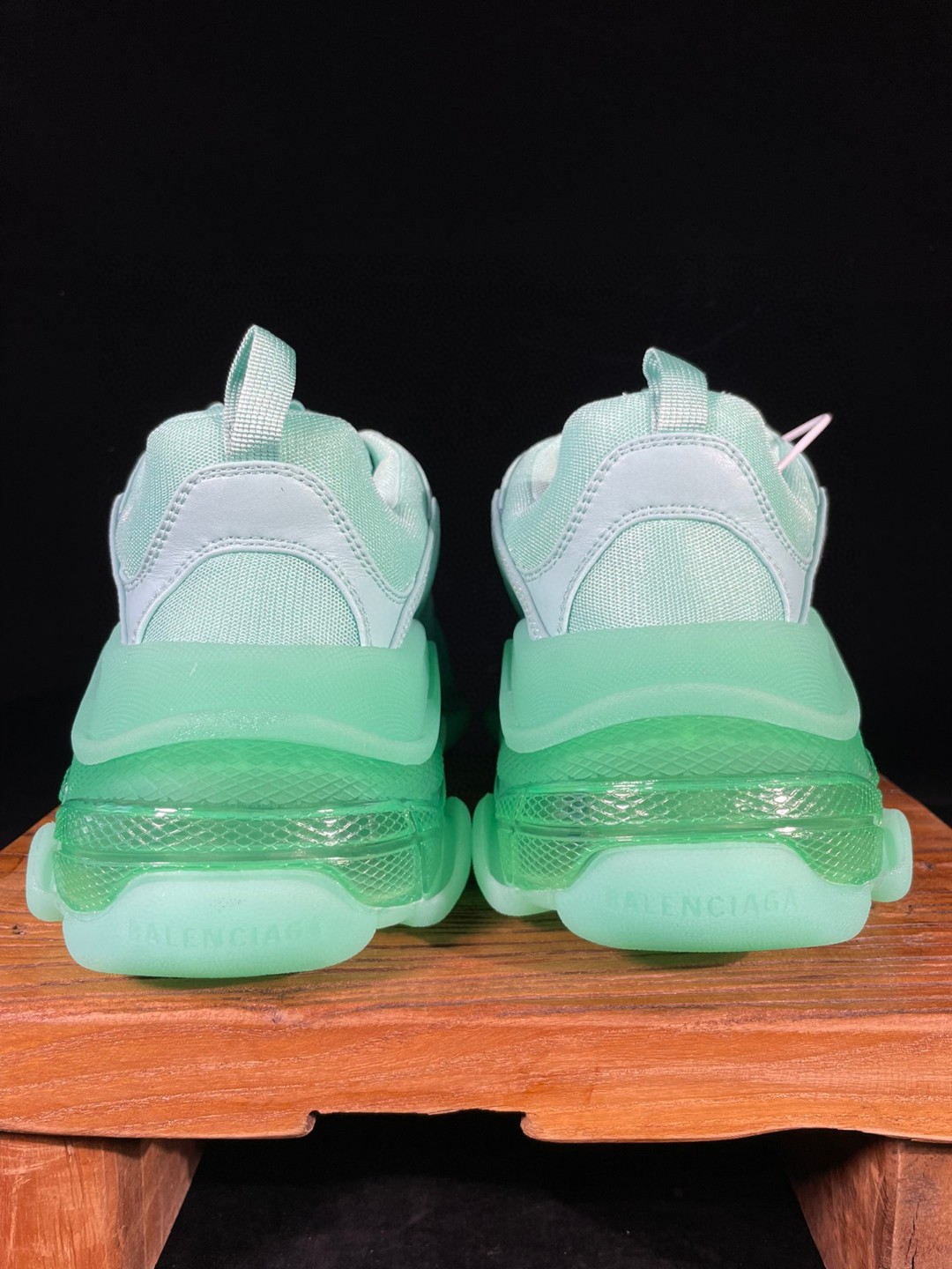 [Copy]Balenciaga Triple S Clear Sole 巴黎世家 miba色 气垫 老爹鞋 运动 复古板鞋 休闲鞋 男鞋 