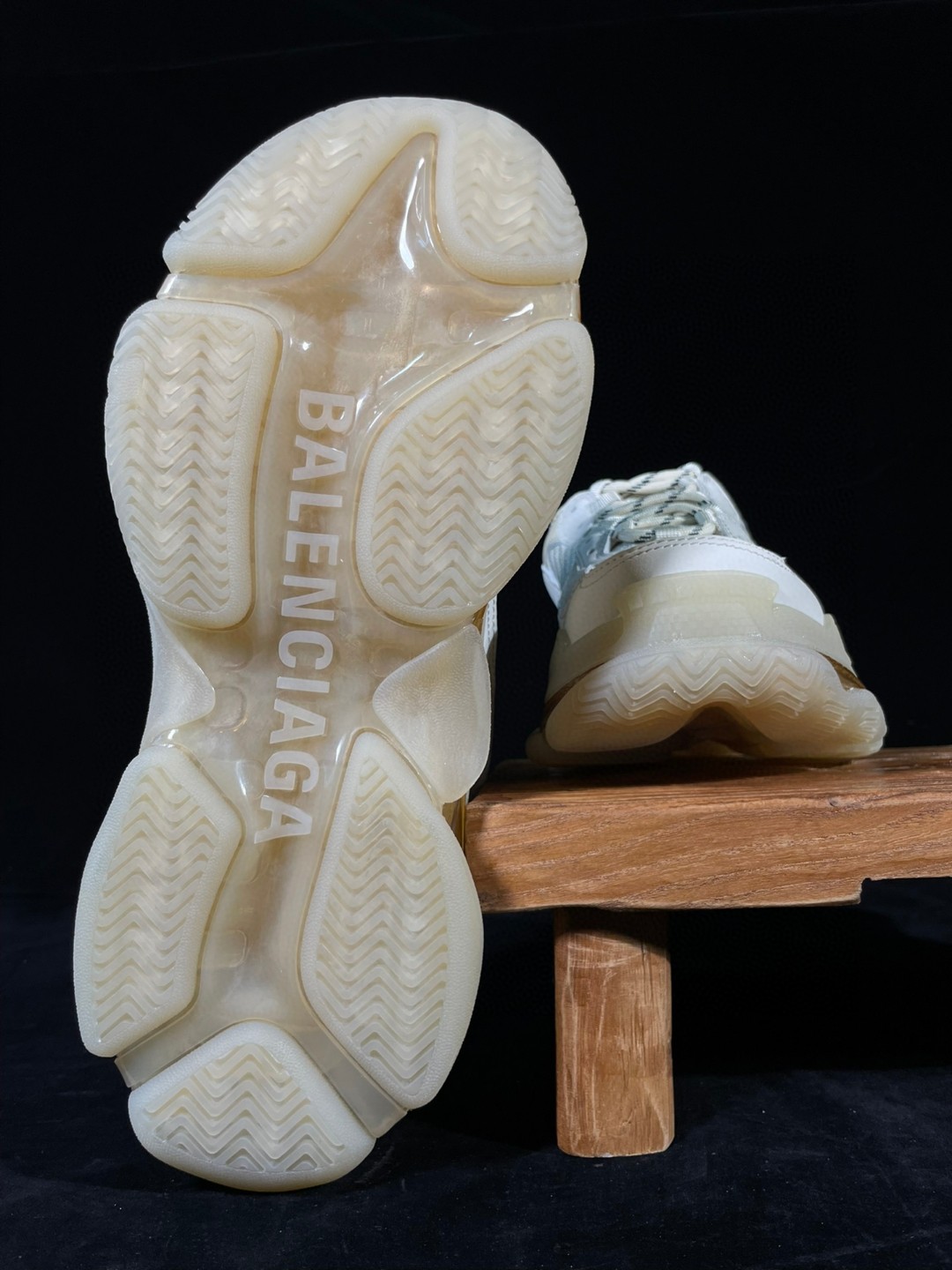 [Copy]Balenciaga Triple S Clear Sole 巴黎世家 miba色 气垫 老爹鞋 运动 复古板鞋 休闲鞋 男鞋 