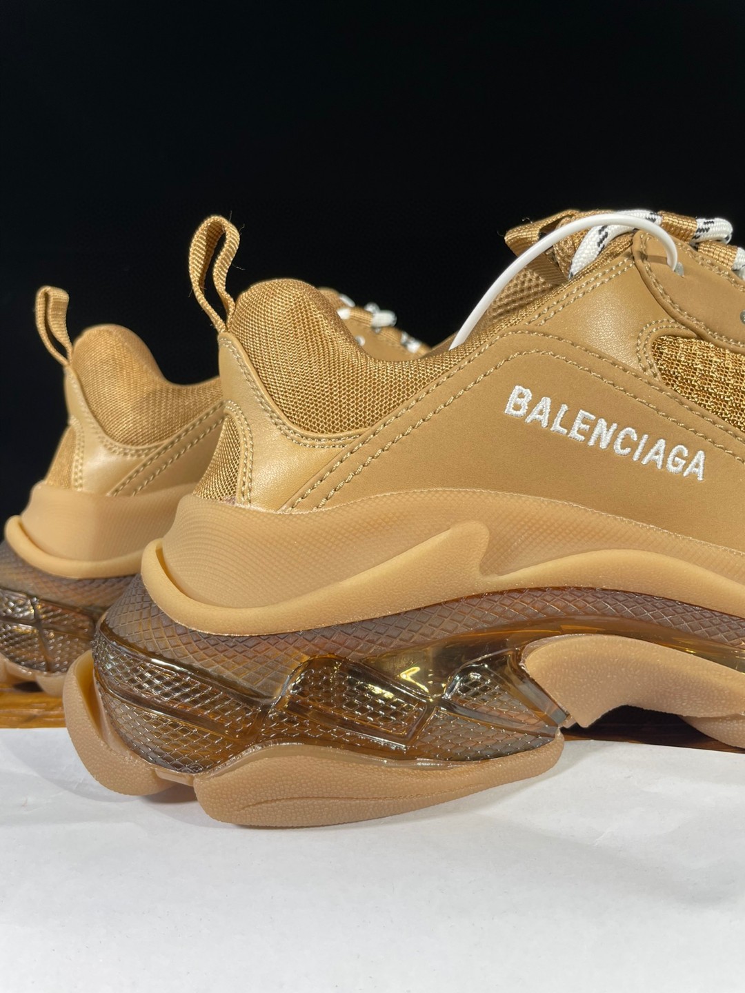 [Copy]Balenciaga Triple S Clear Sole 巴黎世家 zong色 气垫 老爹鞋 运动 复古板鞋 休闲鞋 男鞋 