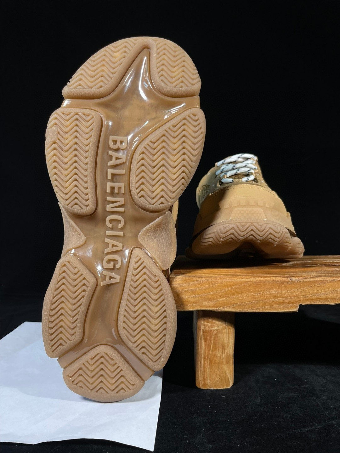 [Copy]Balenciaga Triple S Clear Sole 巴黎世家 zong色 气垫 老爹鞋 运动 复古板鞋 休闲鞋 男鞋 