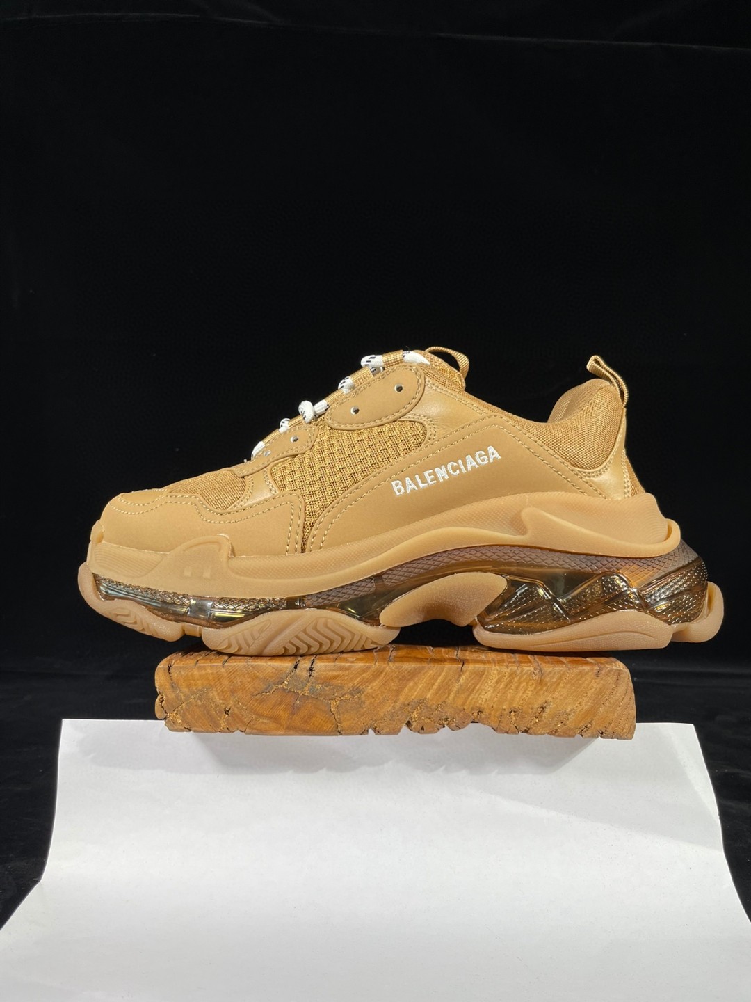 [Copy]Balenciaga Triple S Clear Sole 巴黎世家 zong色 气垫 老爹鞋 运动 复古板鞋 休闲鞋 男鞋 