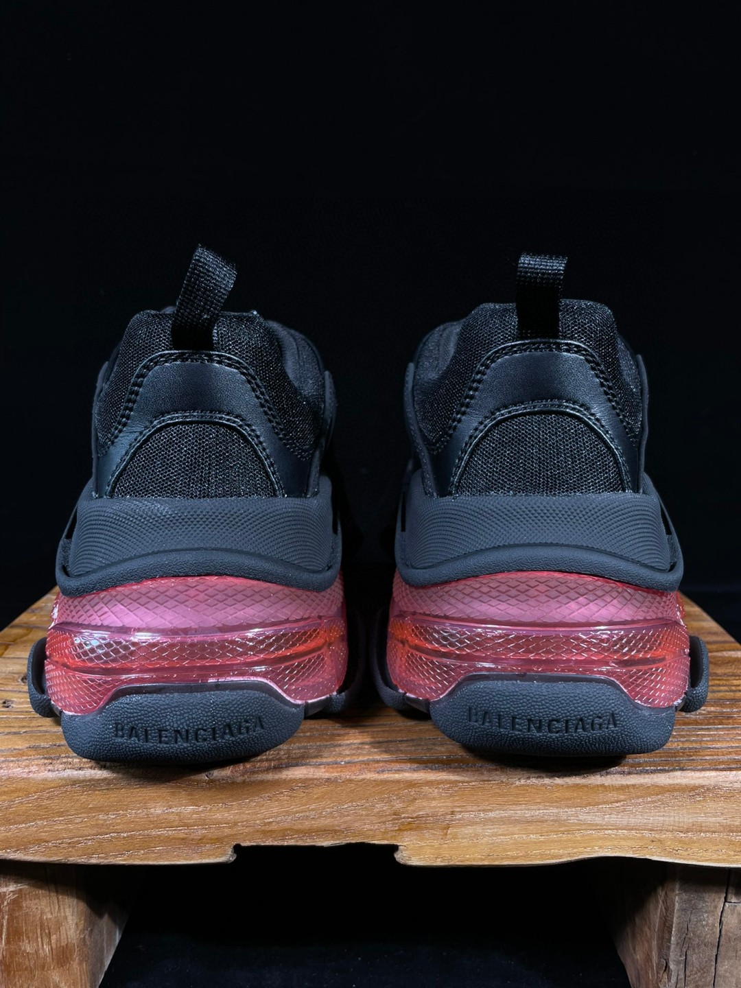 Balenciaga Triple S Clear Sole 巴黎世家 黑紫 气垫 老爹鞋 运动 复古板鞋 休闲鞋 男鞋 女鞋