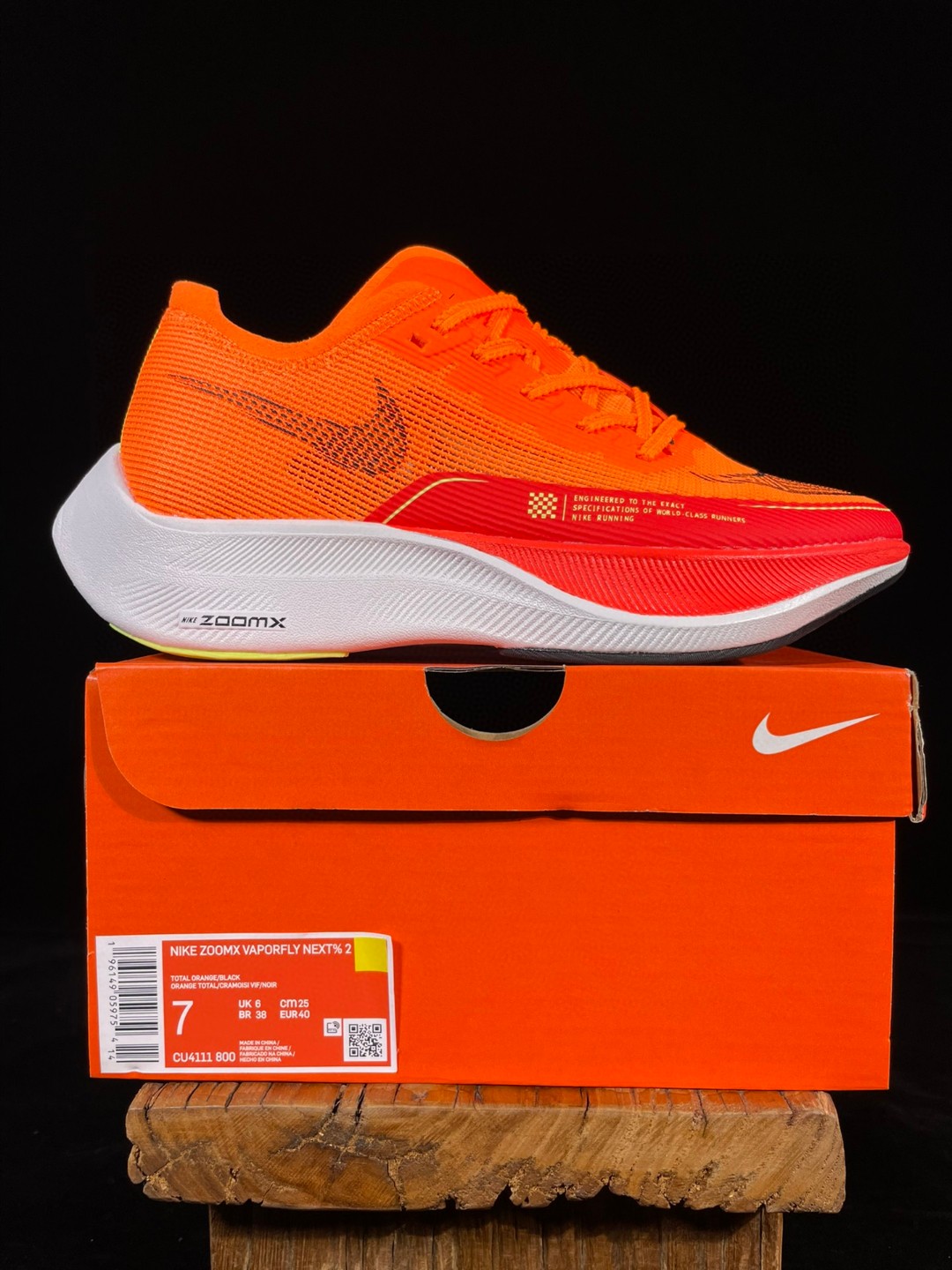 zoomX Vaporfly Next% 黑粉 低筒 减震防滑 运动鞋 跑步鞋 男鞋 女鞋