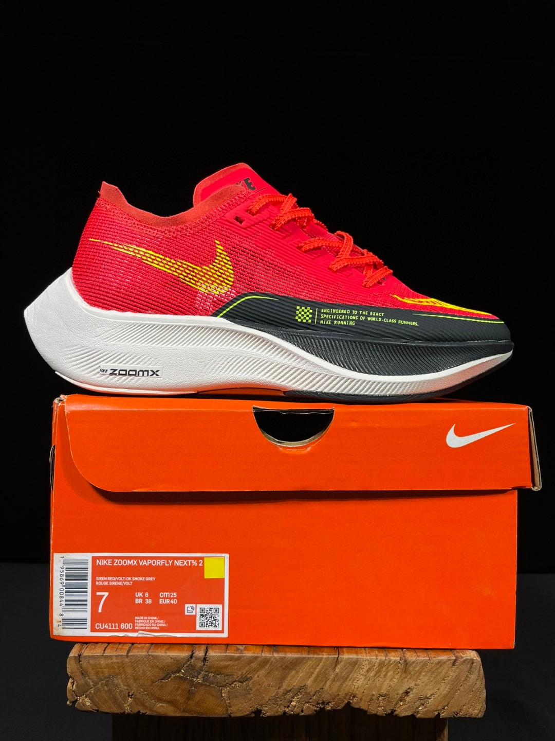 zoomX Vaporfly Next% 黑粉 低筒 减震防滑 运动鞋 跑步鞋 男鞋 女鞋