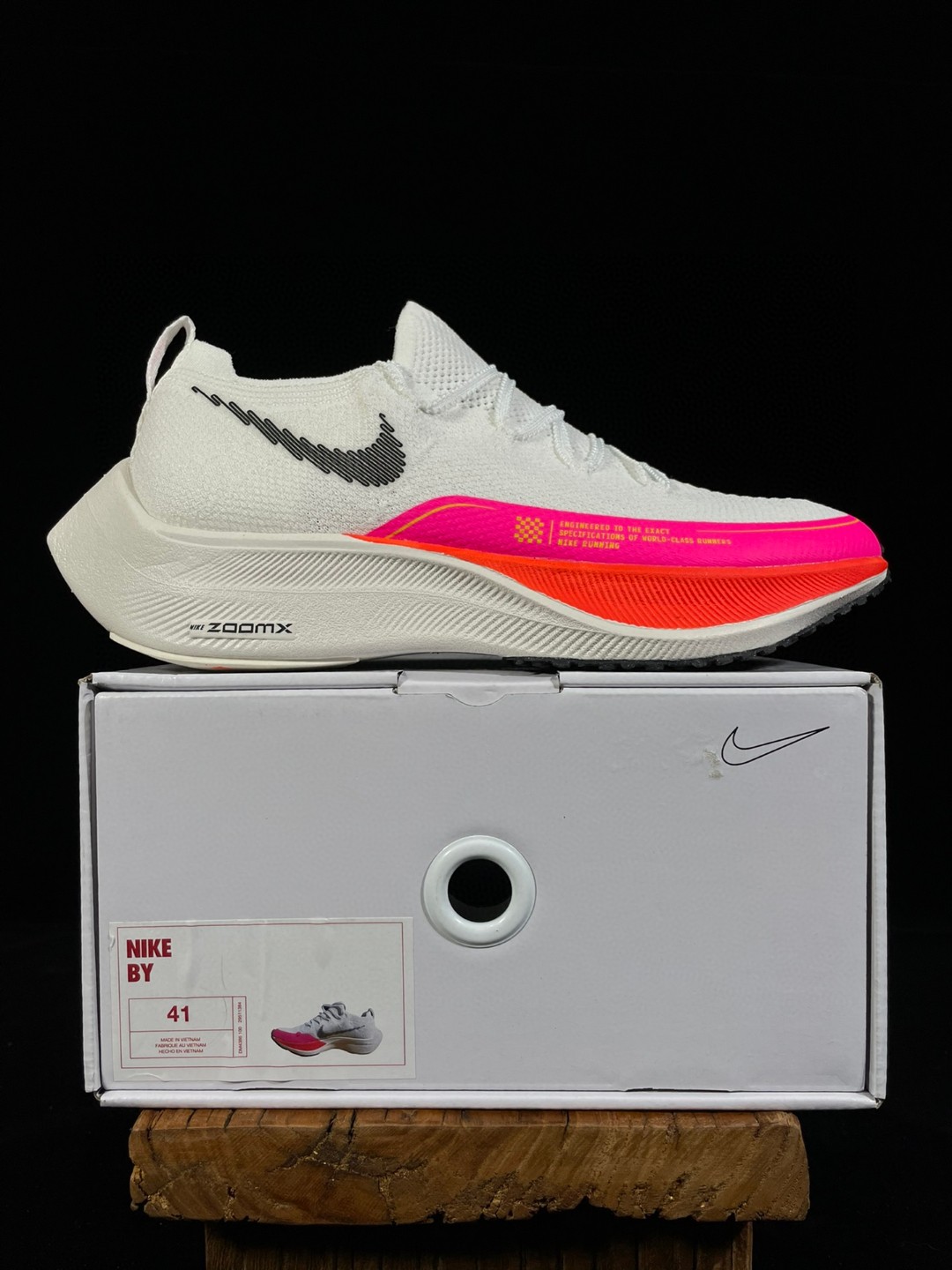 zoomX Vaporfly Next% 白粉 低筒 减震防滑 运动鞋 跑步鞋 男鞋 女鞋