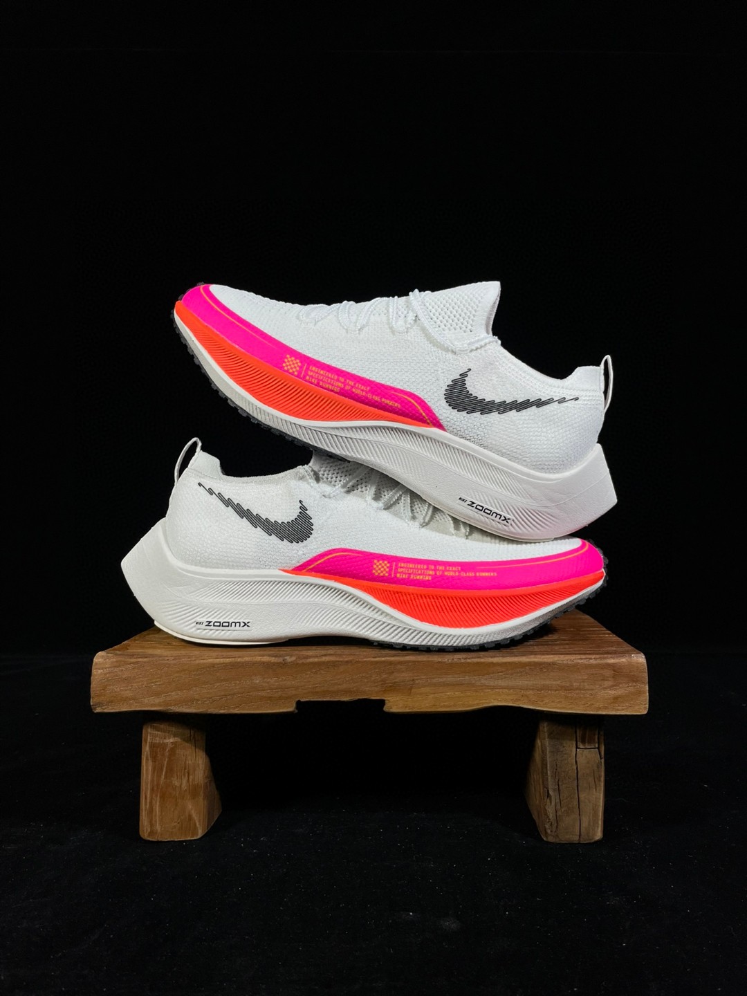 zoomX Vaporfly Next% 白粉 低筒 减震防滑 运动鞋 跑步鞋 男鞋 女鞋