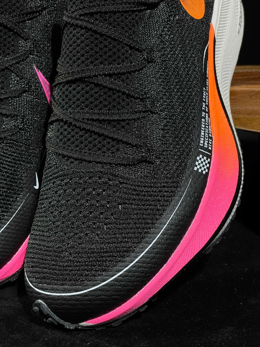 zoomX Vaporfly Next% 黑粉 低筒 减震防滑 运动鞋 跑步鞋 男鞋 女鞋