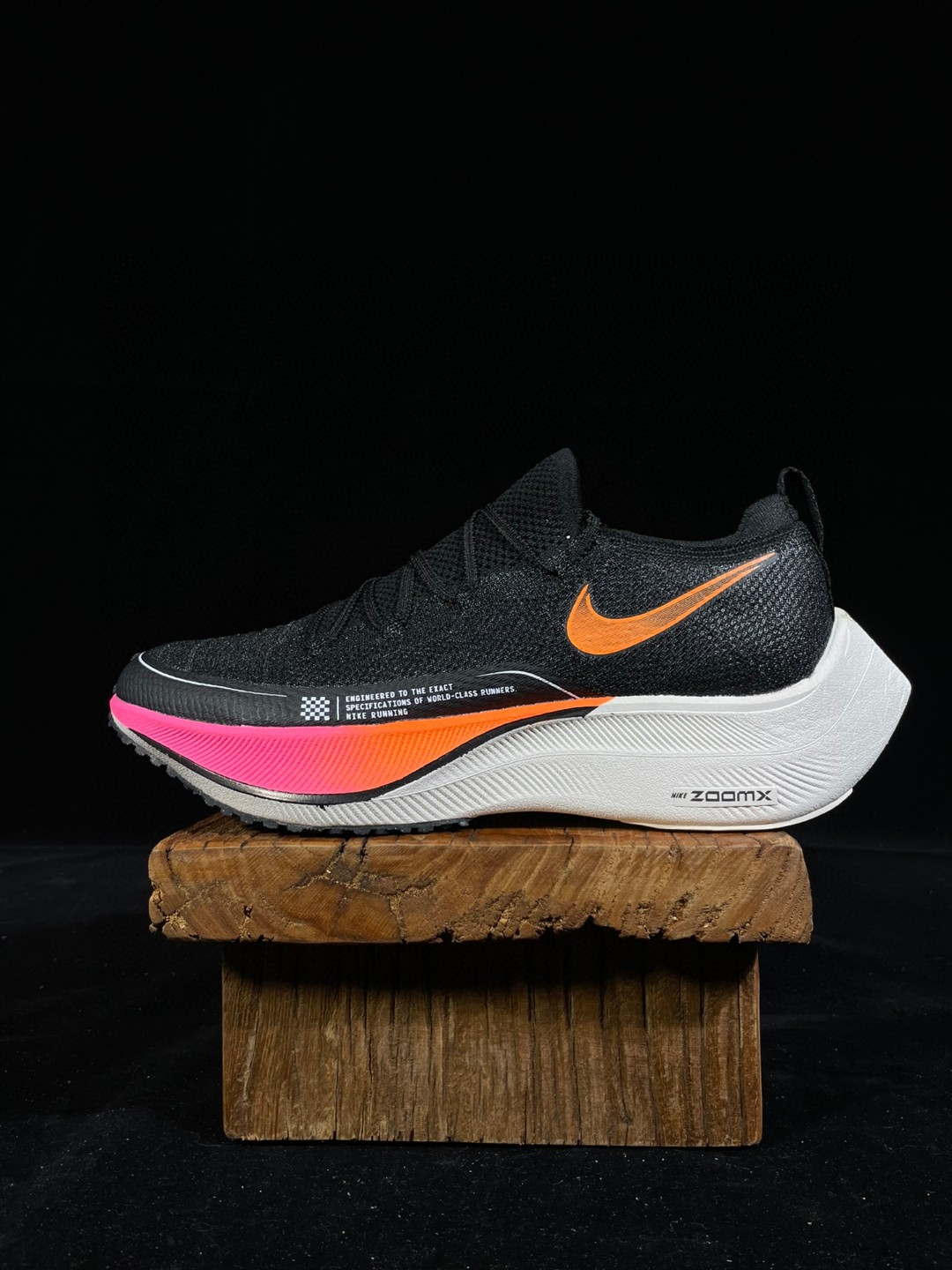 zoomX Vaporfly Next% 黑粉 低筒 减震防滑 运动鞋 跑步鞋 男鞋 女鞋