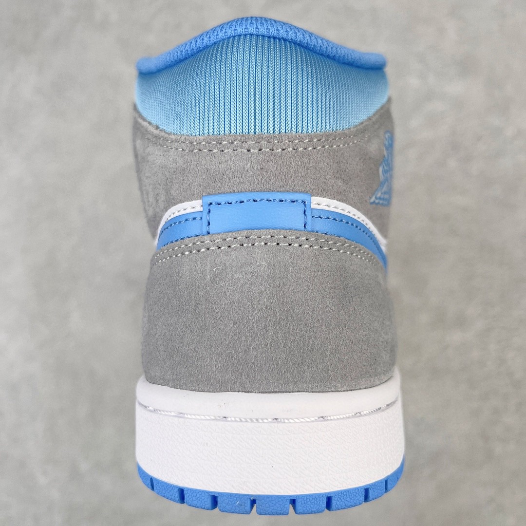 Air Jordan 1 Mid AJ1 University Blue 白蓝 休闲鞋 女鞋 男鞋 情侣鞋