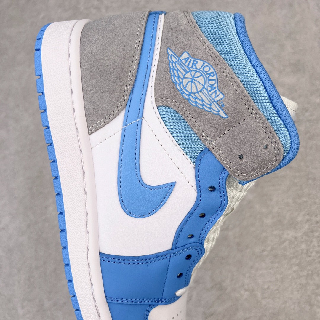 Air Jordan 1 Mid AJ1 University Blue 白蓝 休闲鞋 女鞋 男鞋 情侣鞋