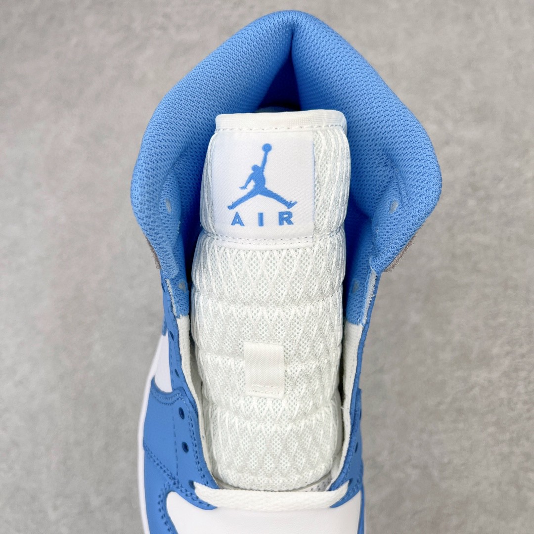 Air Jordan 1 Mid AJ1 University Blue 白蓝 休闲鞋 女鞋 男鞋 情侣鞋