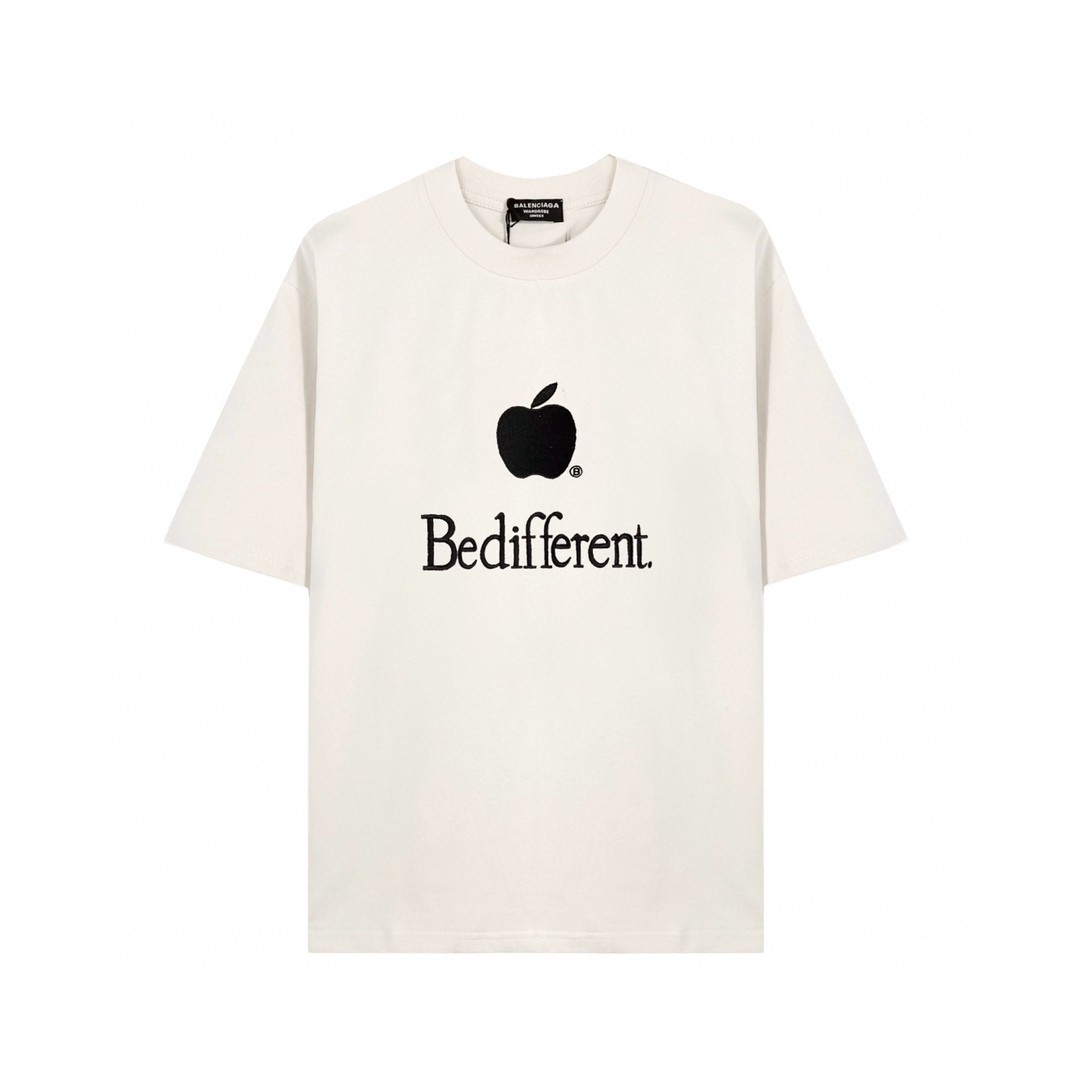 シルバー金具 BALENCIAGA 22 Be Different Apple T-shirt | www