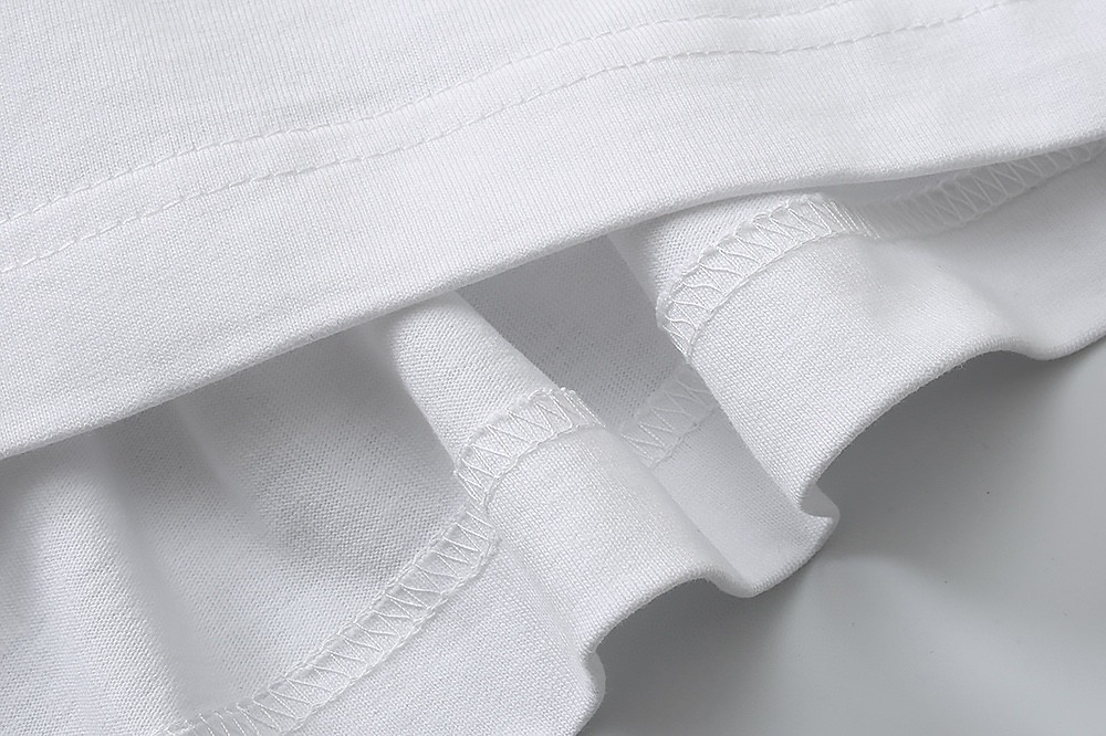 WTAPS 印花logo字母T恤 白色 黑色 短袖 圆领 男款 女款