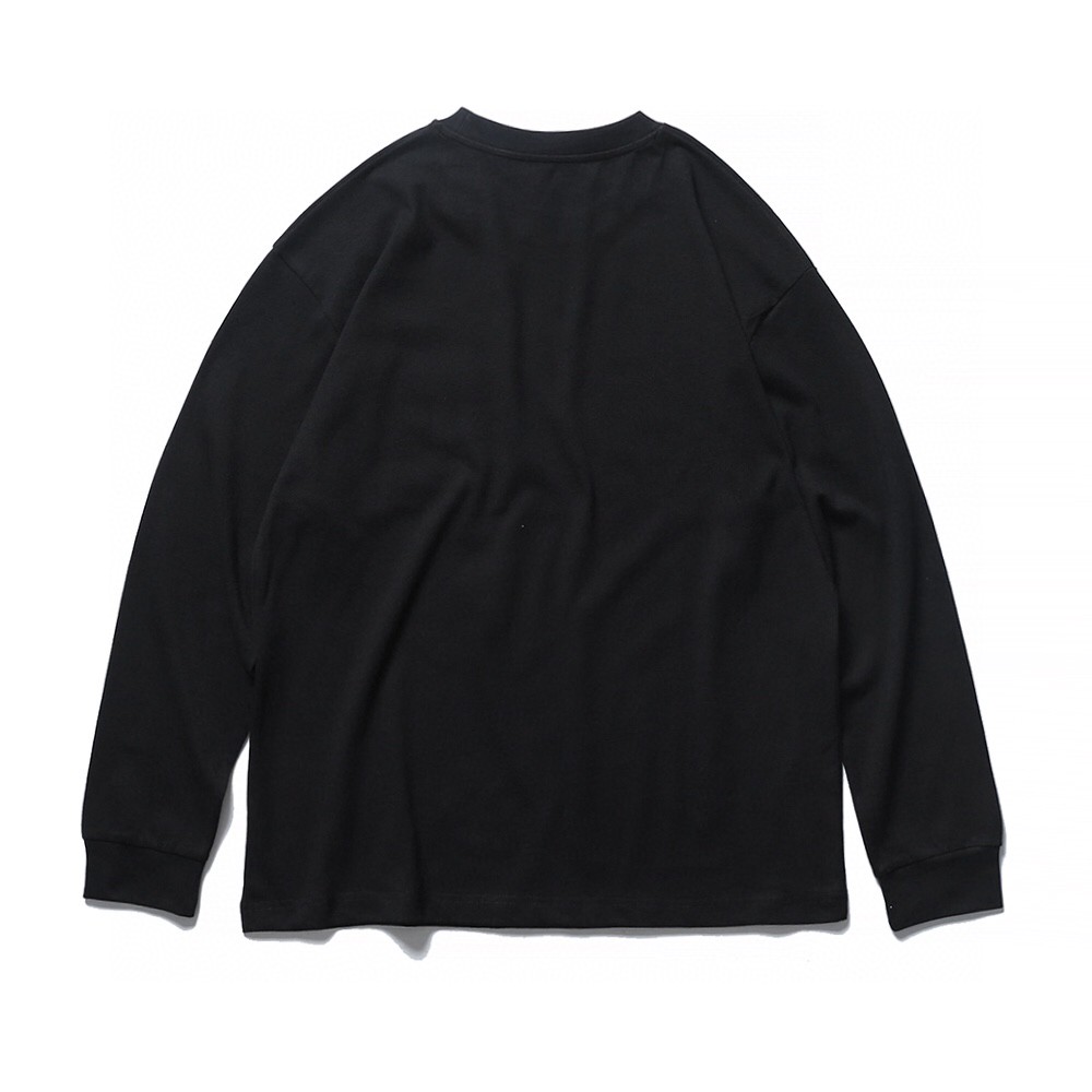 MADNESS TEE 圆领 T恤 蓝色 灰色 黑色 白色 长袖 秋冬款 男女同款