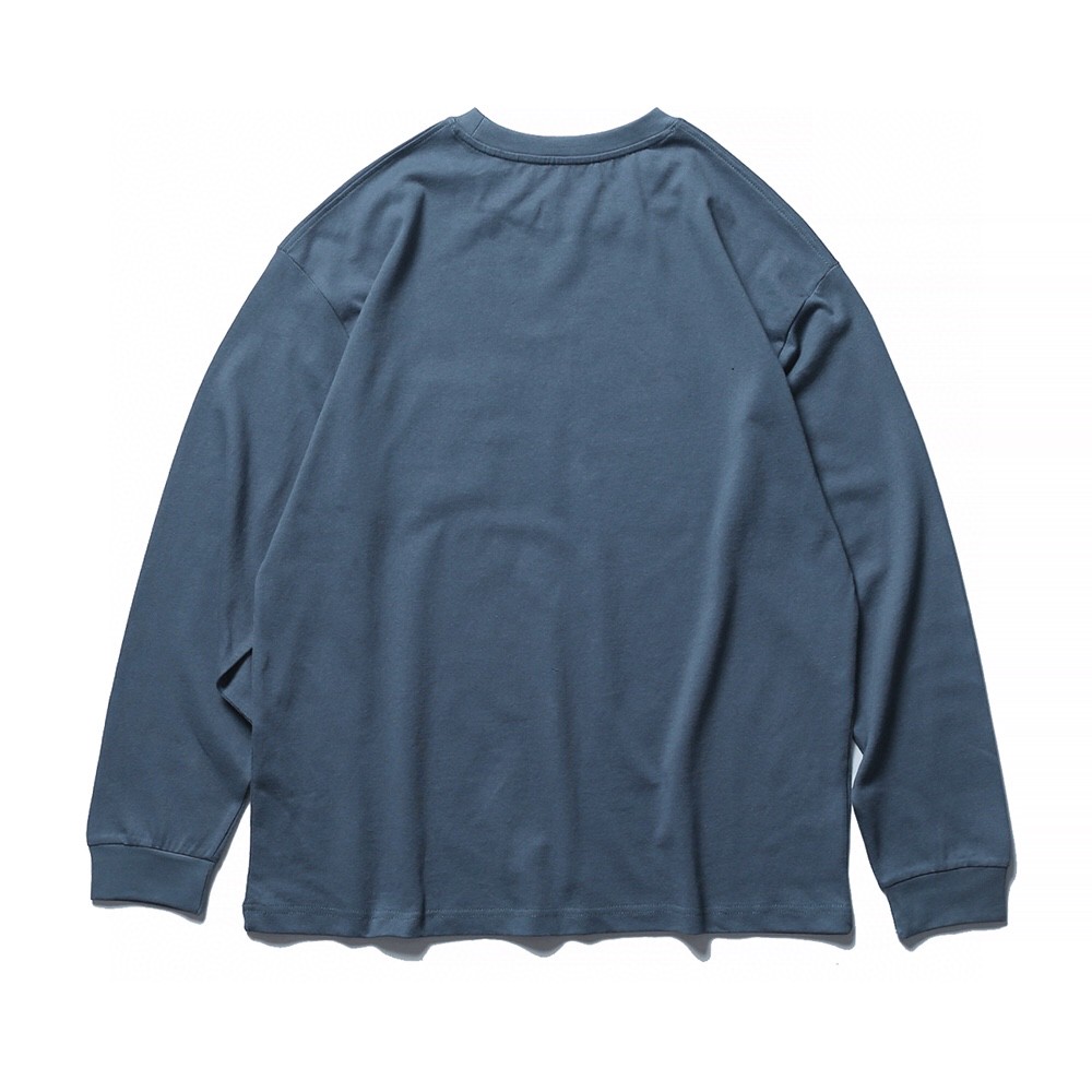 MADNESS TEE 圆领 T恤 蓝色 灰色 黑色 白色 长袖 秋冬款 男女同款