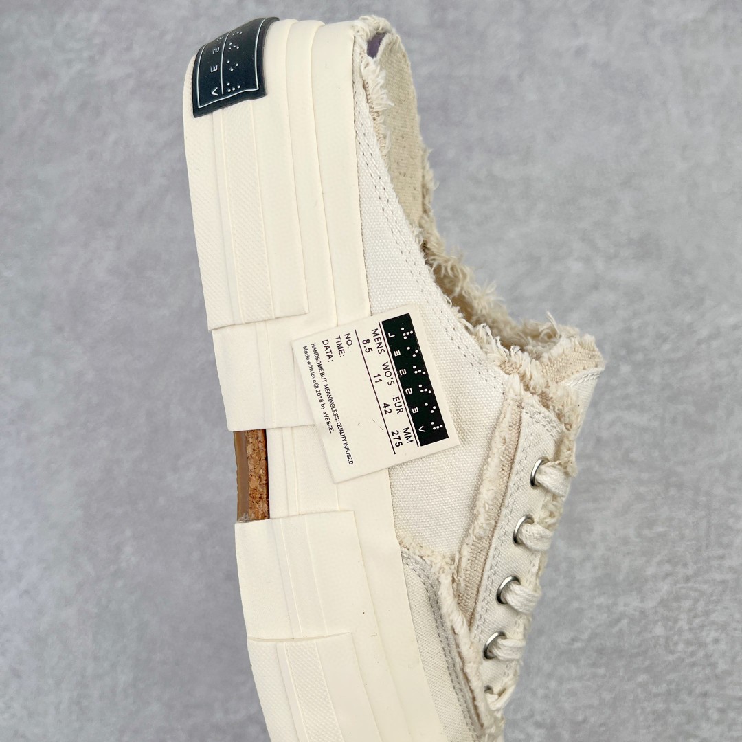 xVESSEL G.O.P. Slip on White 吴建豪 白色 低筒 半拖 板鞋 休闲鞋 男鞋 女鞋 S20X005W