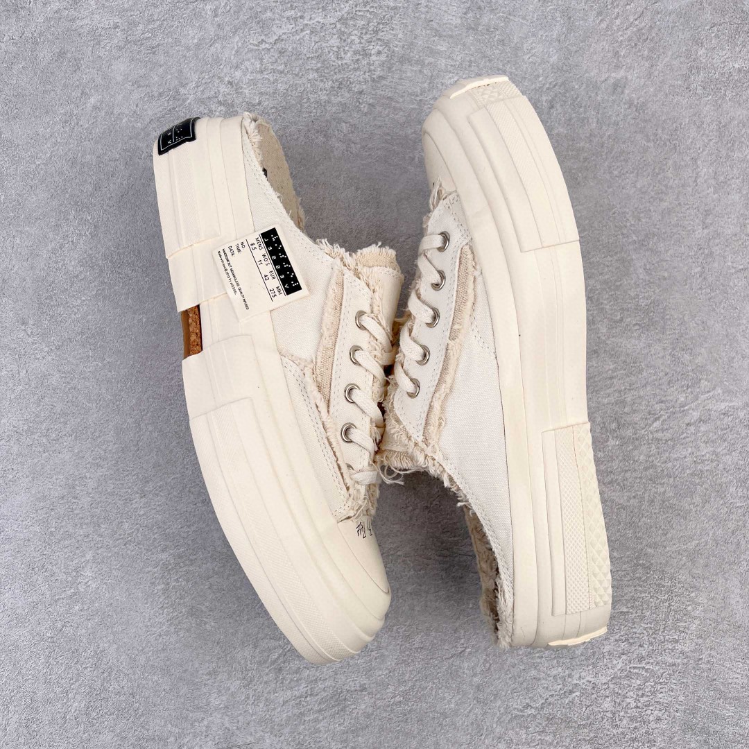 xVESSEL G.O.P. Slip on White 吴建豪 白色 低筒 半拖 板鞋 休闲鞋 男鞋 女鞋 S20X005W