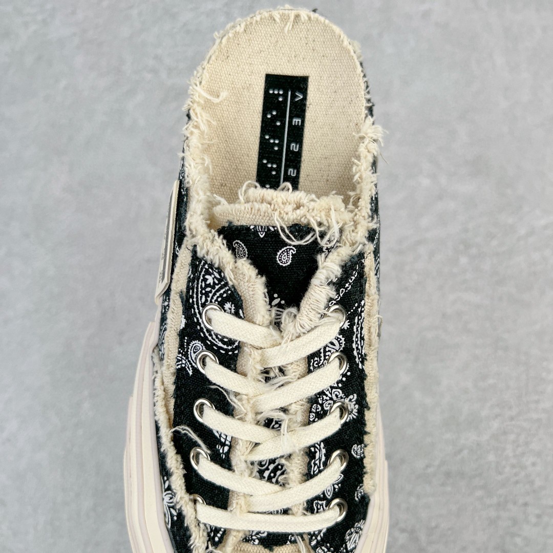 xVESSEL G.O.P. Slip on Paisley 吴建豪 腰果花 黑白 夜光 低筒 半拖 板鞋 休闲鞋 男鞋 女鞋 情侣鞋 S20X009YGH