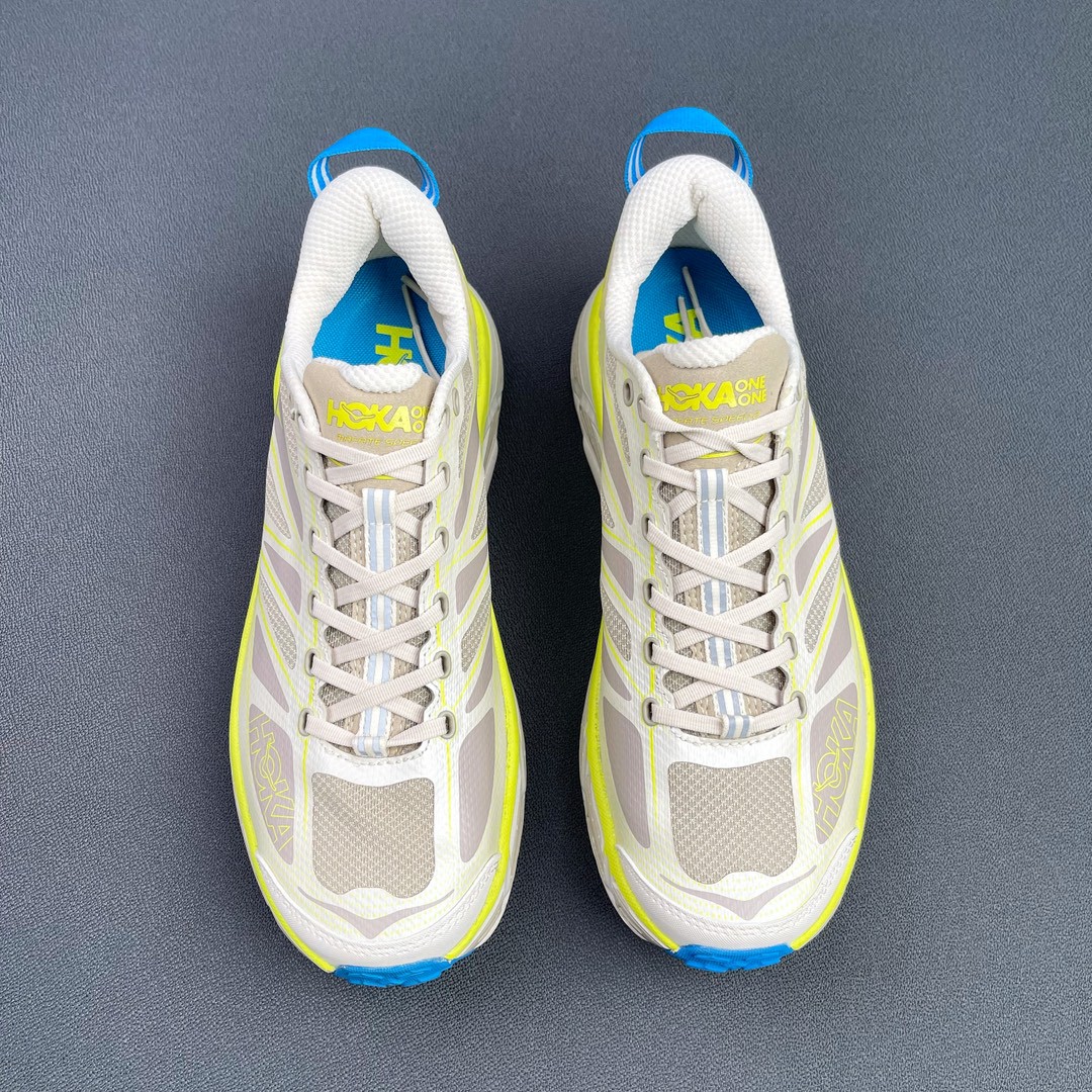 HOKA ONE ONE Mafate Speed 2 黄色 低筒 跑步鞋 运动鞋 户外鞋 男鞋 1126851-EOTN