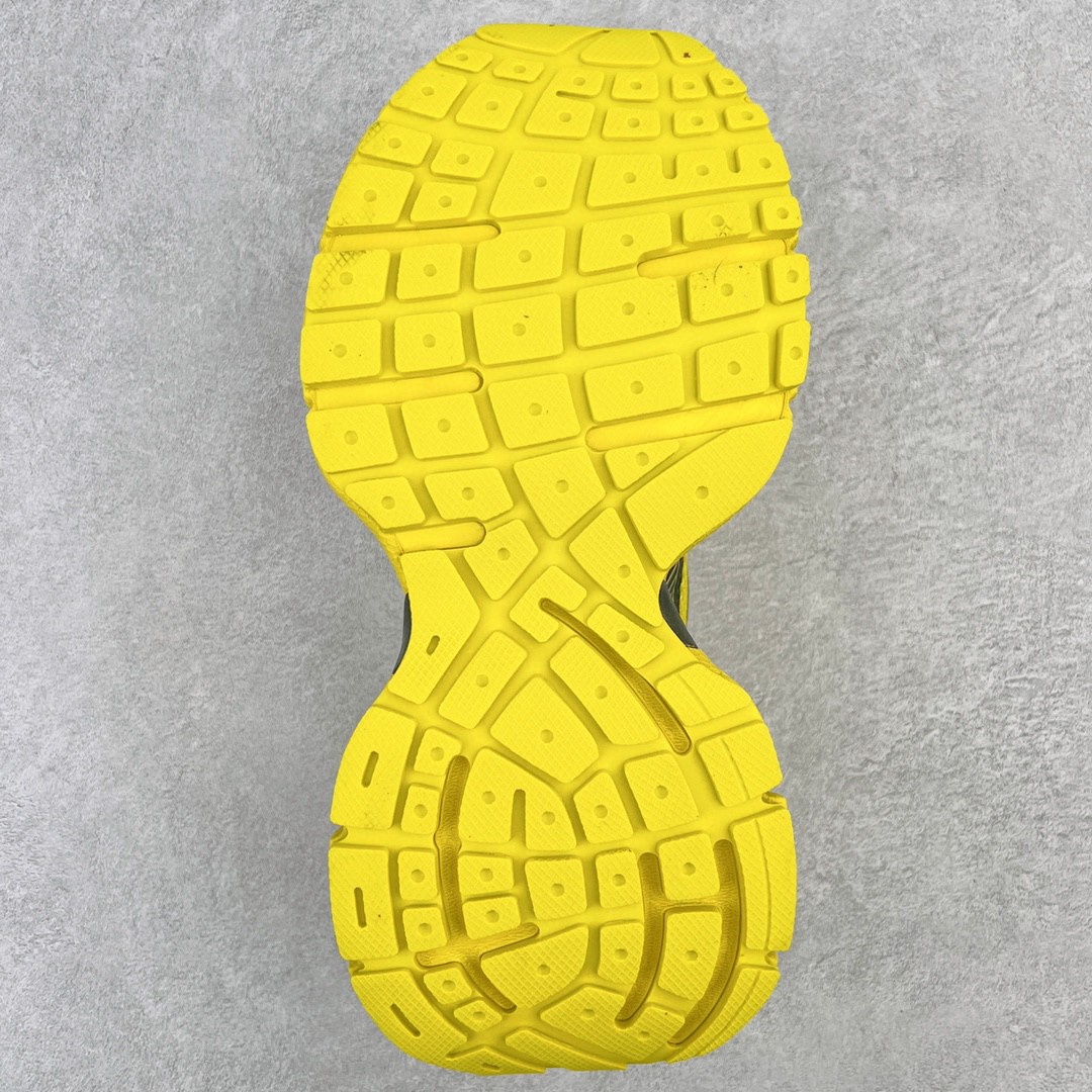 Balenciaga 巴黎世家 3XL 网布 系带 做旧 黄黑色 低筒 老爹鞋 运动 复古板鞋 休闲鞋 男鞋 女鞋 734734W3XL27010