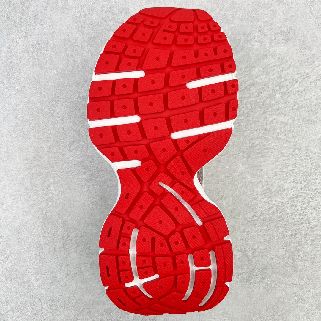 Balenciaga 巴黎世家 3XL 网布 系带 做旧 白红 低筒 老爹鞋 运动 复古板鞋 休闲鞋 男鞋 女鞋 734734W3XL29060