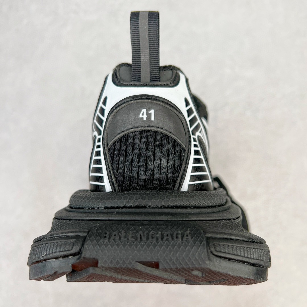 Balenciaga 巴黎世家 3XL 网布 系带 做旧 黑银 低筒 老爹鞋 运动 复古板鞋 休闲鞋 男鞋 女鞋 734734W3XL11090