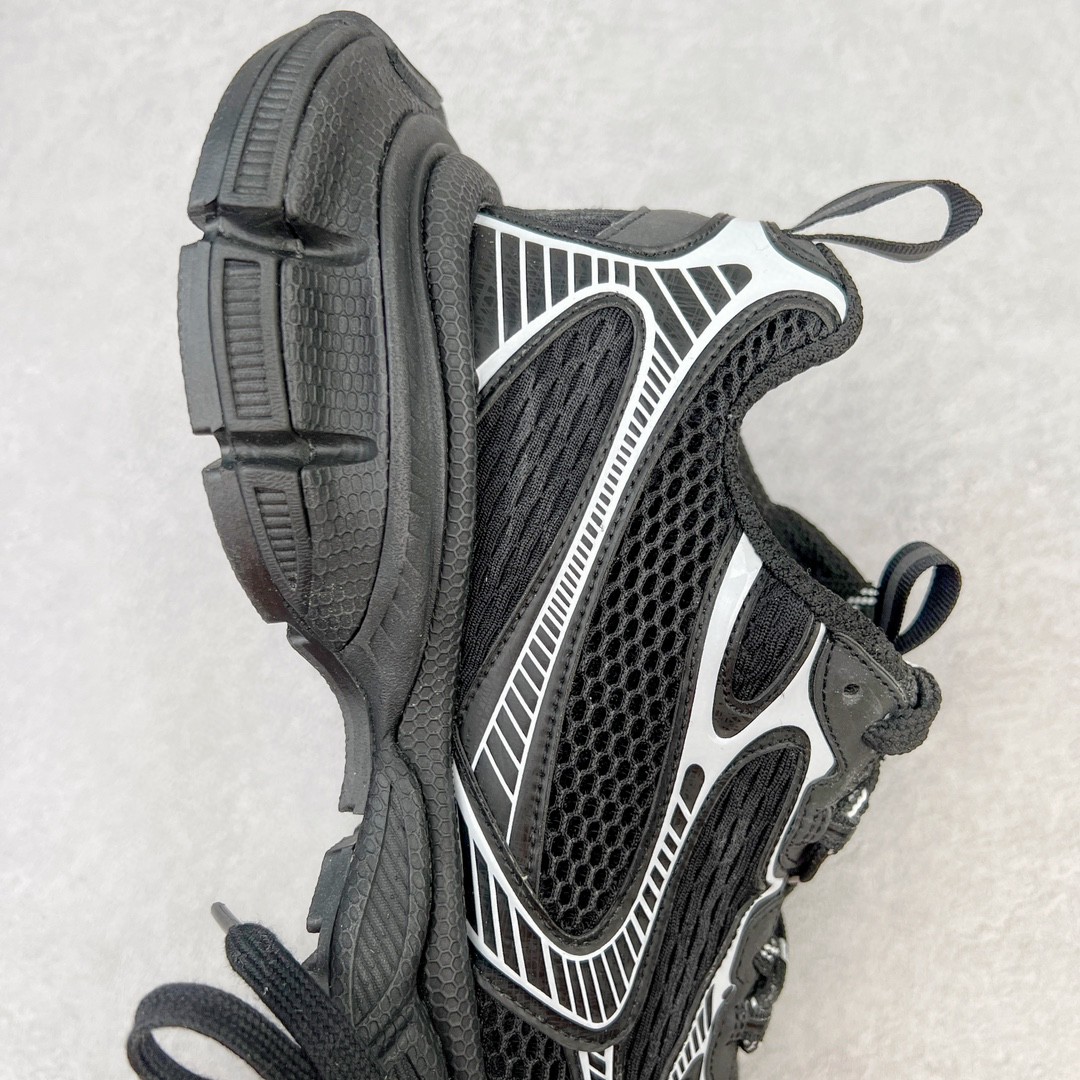Balenciaga 巴黎世家 3XL 网布 系带 做旧 黑银 低筒 老爹鞋 运动 复古板鞋 休闲鞋 男鞋 女鞋 734734W3XL11090