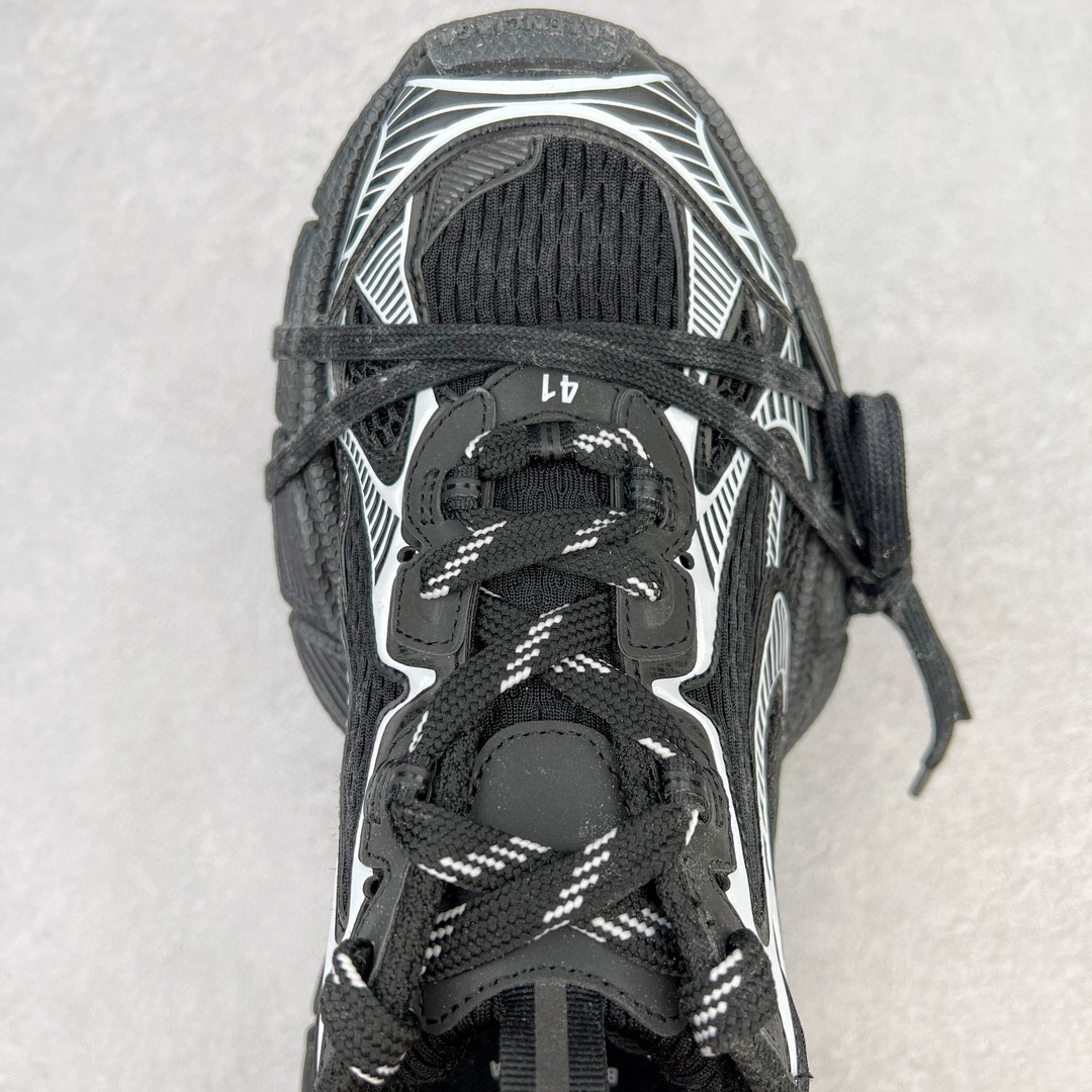 Balenciaga 巴黎世家 3XL 网布 系带 做旧 黑银 低筒 老爹鞋 运动 复古板鞋 休闲鞋 男鞋 女鞋 734734W3XL11090