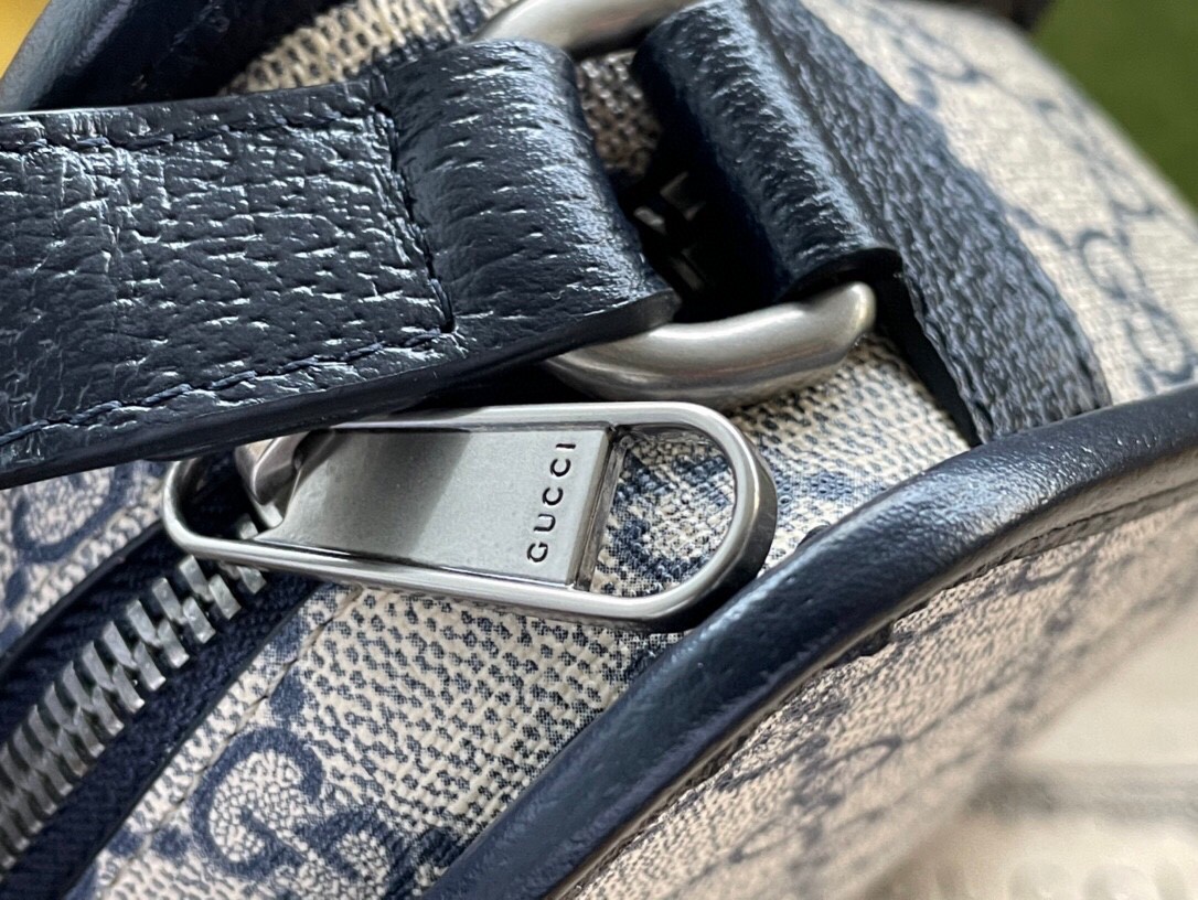 原厂皮 GUCCI 古驰 复古老花Logo徽标 帆布拼皮革 盒子包 斜挎包 单肩包 手提包 男女同款 658572-K9GSN-4075