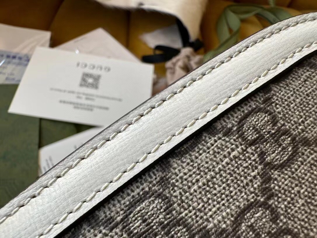 原厂皮 GUCCI 古驰 1955 Horsebit 马衔扣 复古金扣 老花Logo 帆布拼皮 斜挎包 单肩包 手提包 男女同款 602204-92TCG-9761