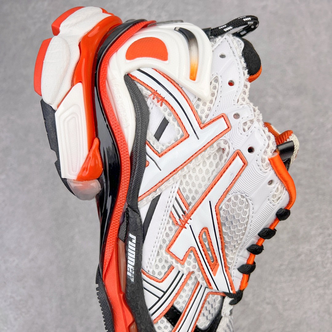 Balenciaga Runner 巴黎世家 白橘 老爹鞋 运动 复古板鞋 休闲鞋 男鞋 女鞋