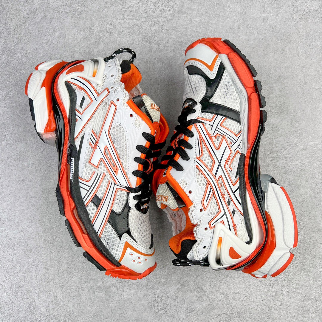 Balenciaga Runner 巴黎世家 白橘 老爹鞋 运动 复古板鞋 休闲鞋 男鞋 女鞋