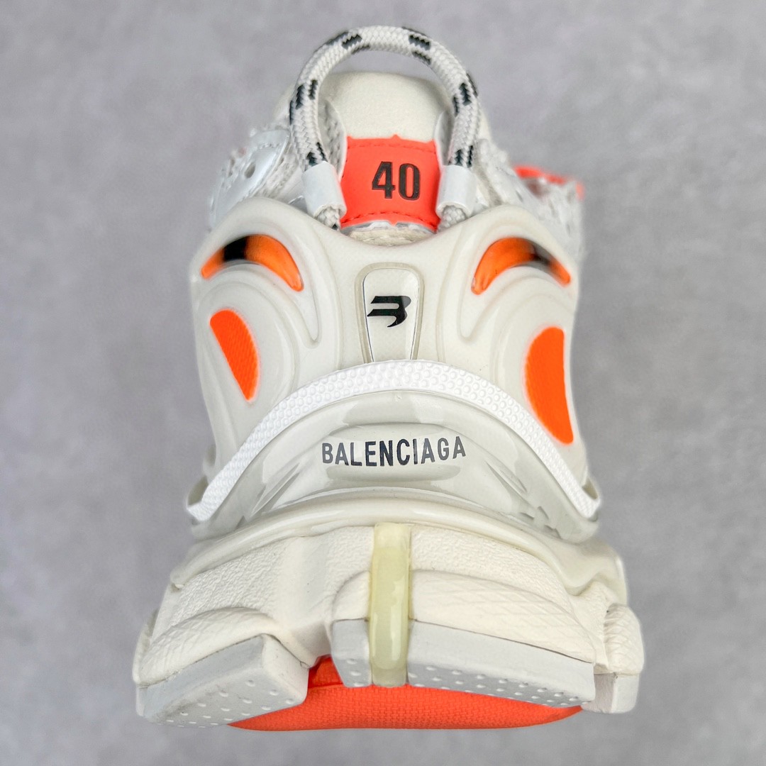 Balenciaga Runner 巴黎世家 白橙 老爹鞋 运动 复古板鞋 休闲鞋 男鞋 女鞋