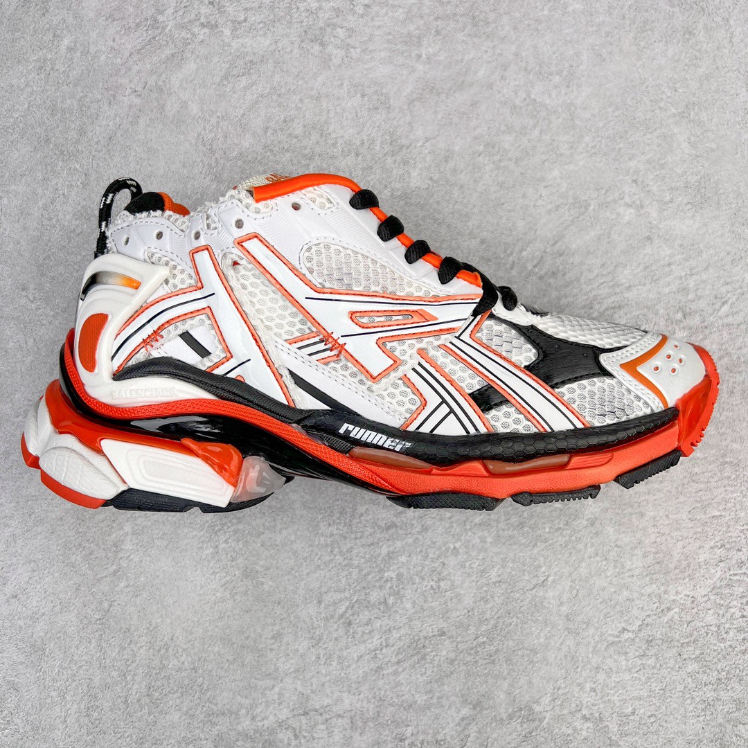 Balenciaga Runner 巴黎世家 白橘 老爹鞋 运动 复古板鞋 休闲鞋 男鞋 女鞋