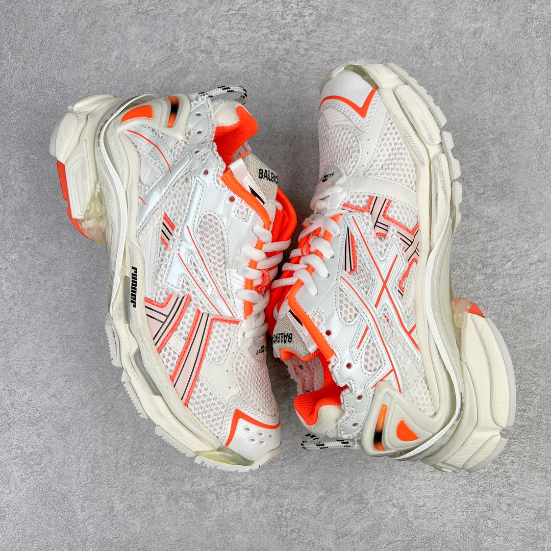 Balenciaga Runner 巴黎世家 白橙 老爹鞋 运动 复古板鞋 休闲鞋 男鞋 女鞋