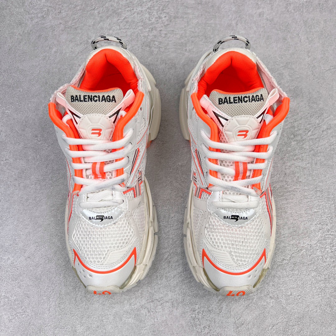 Balenciaga Runner 巴黎世家 白橙 老爹鞋 运动 复古板鞋 休闲鞋 男鞋 女鞋